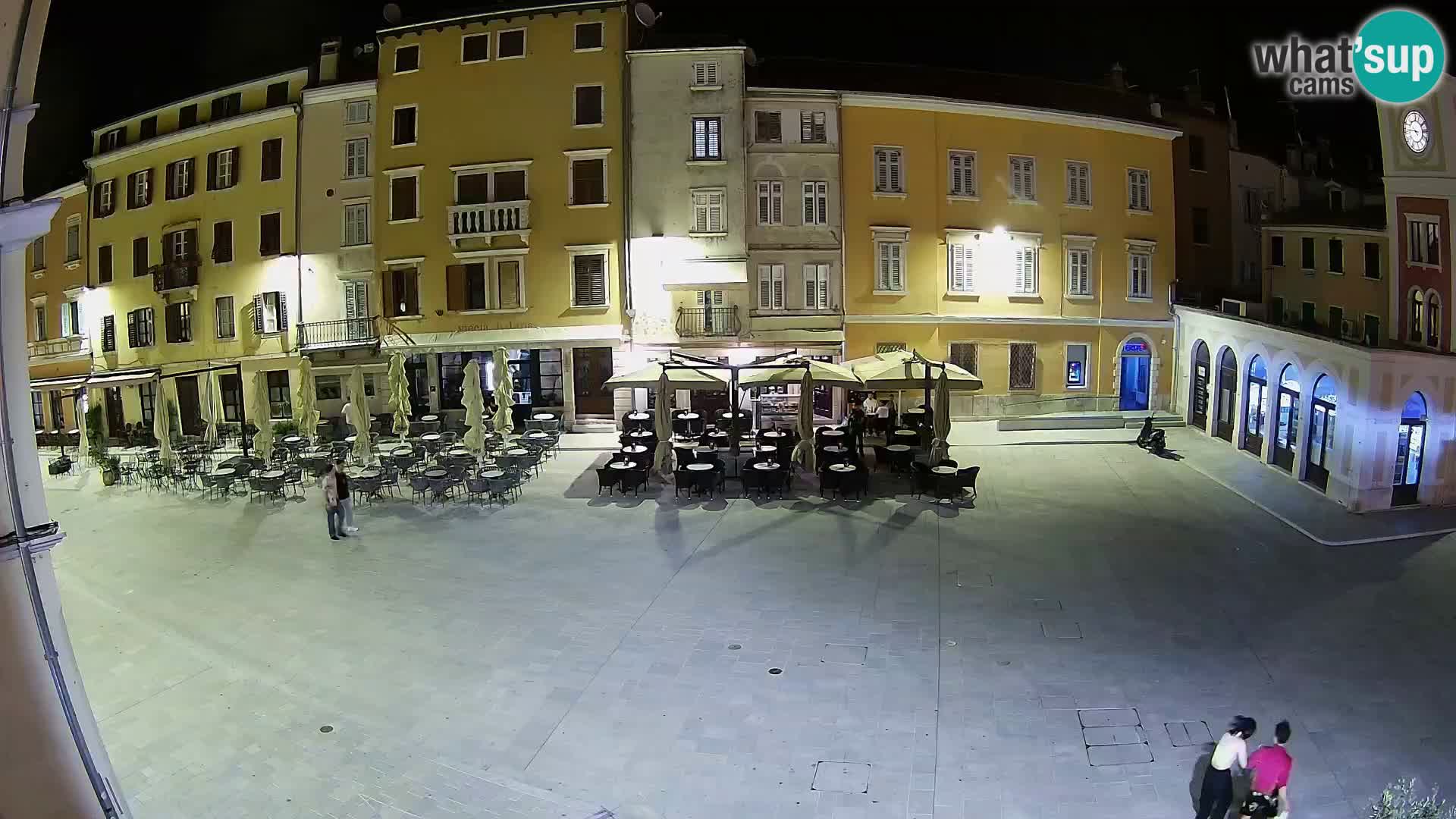 Webcam Rovinj Zentrum – Hauptplatz in Echtzeit