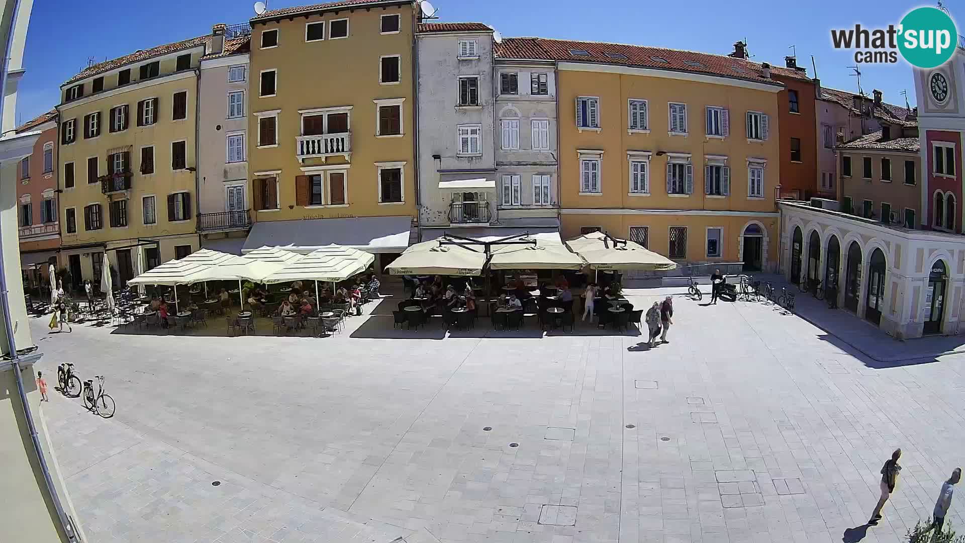 Webcam Rovinj Center – Plaza Principal