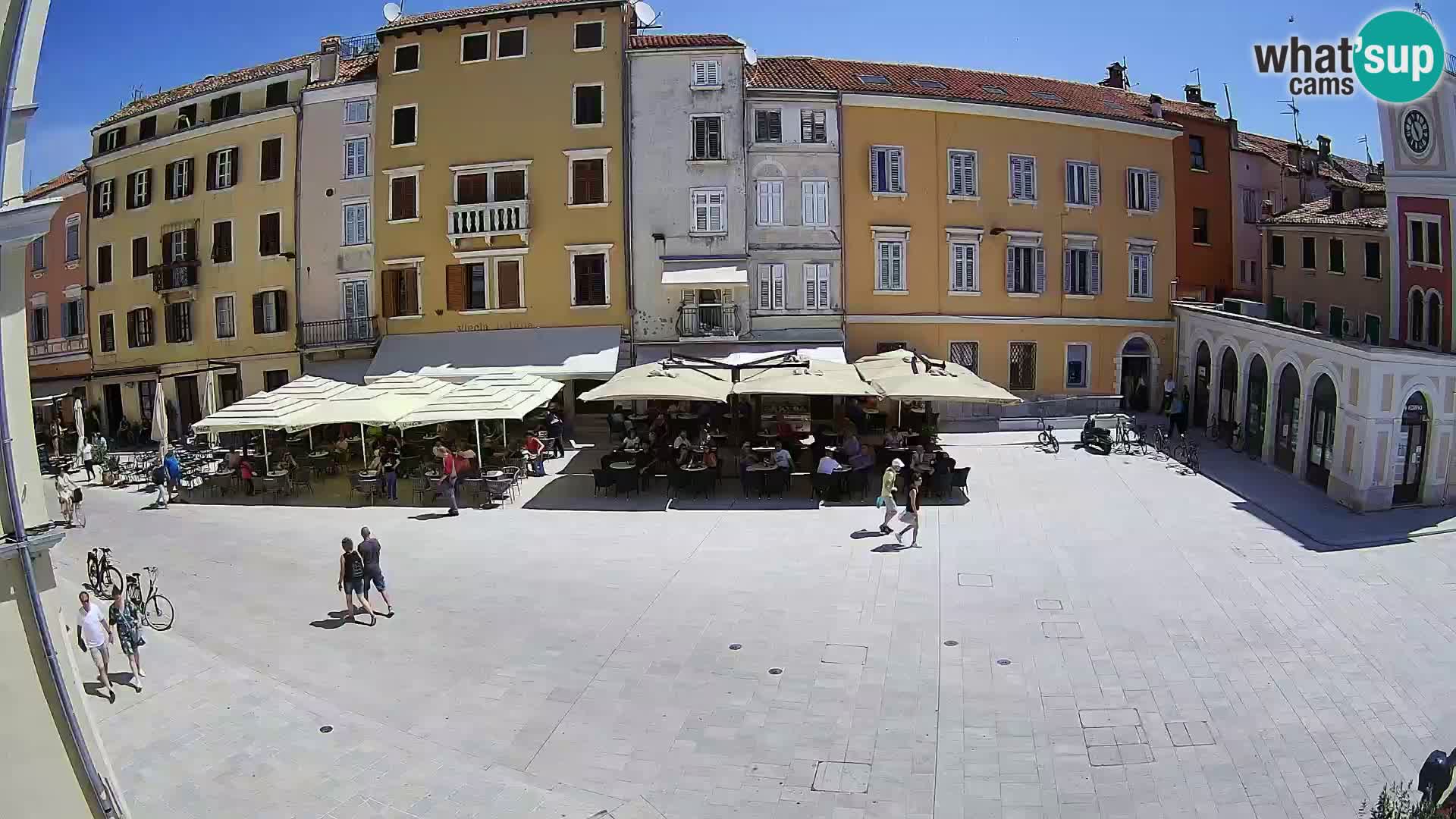 Webcam Rovinj Centre – Place Principale