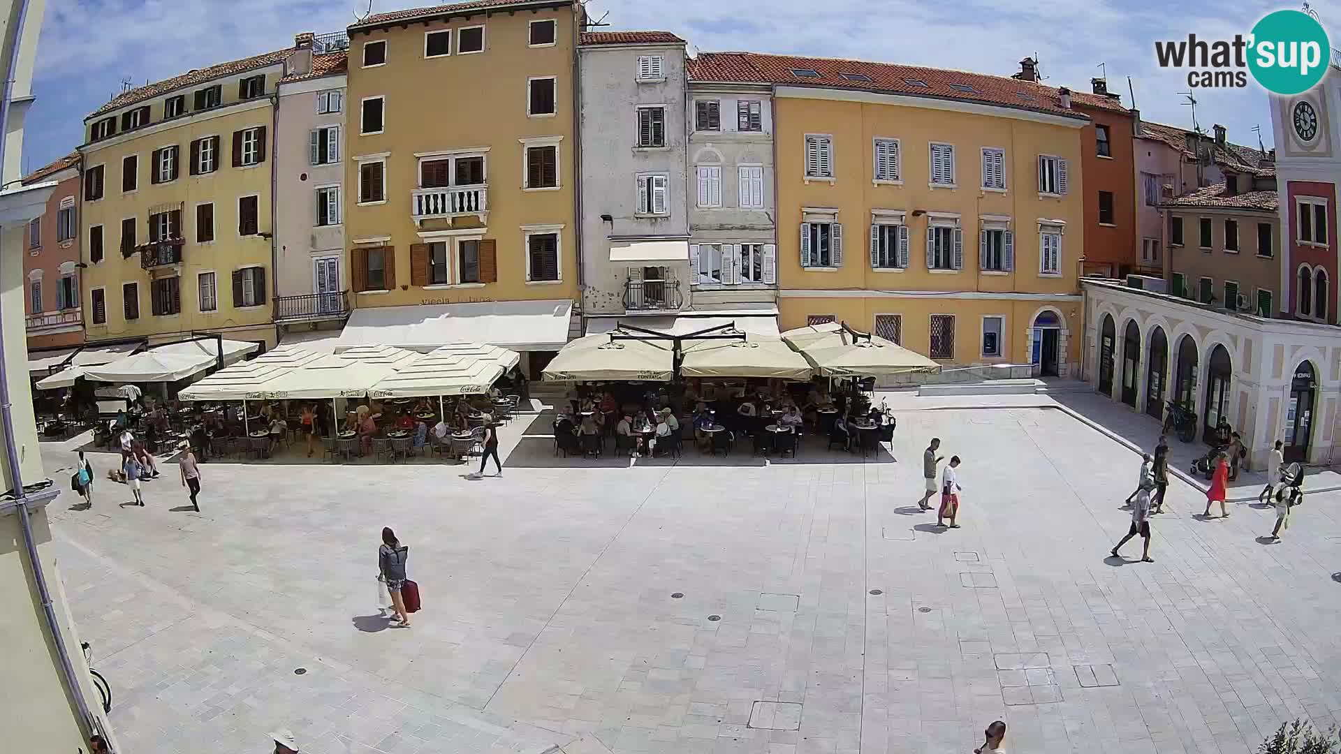Rovinj Center Webcam – Main Square