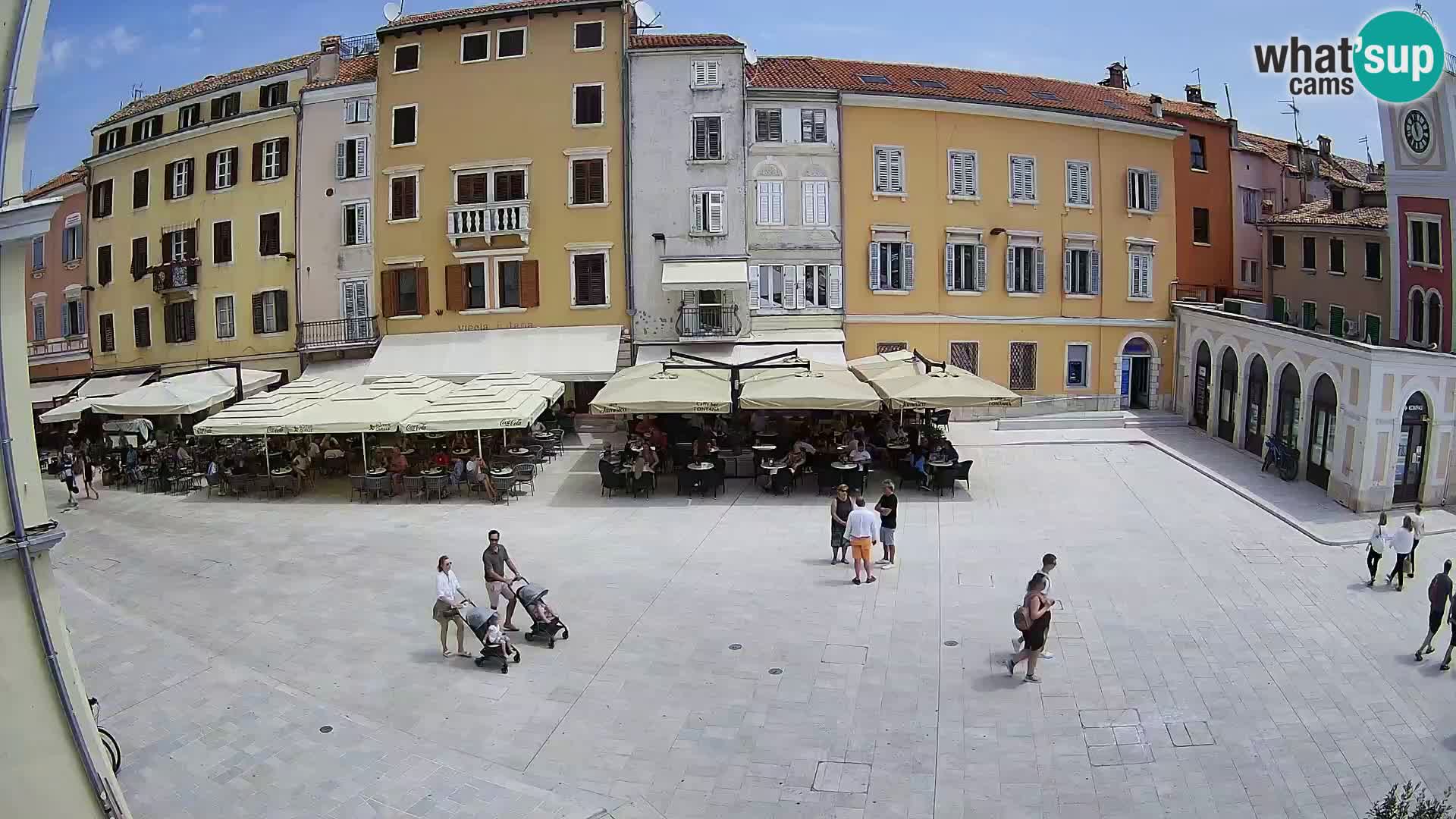 Rovinj Center Webcam – Main Square