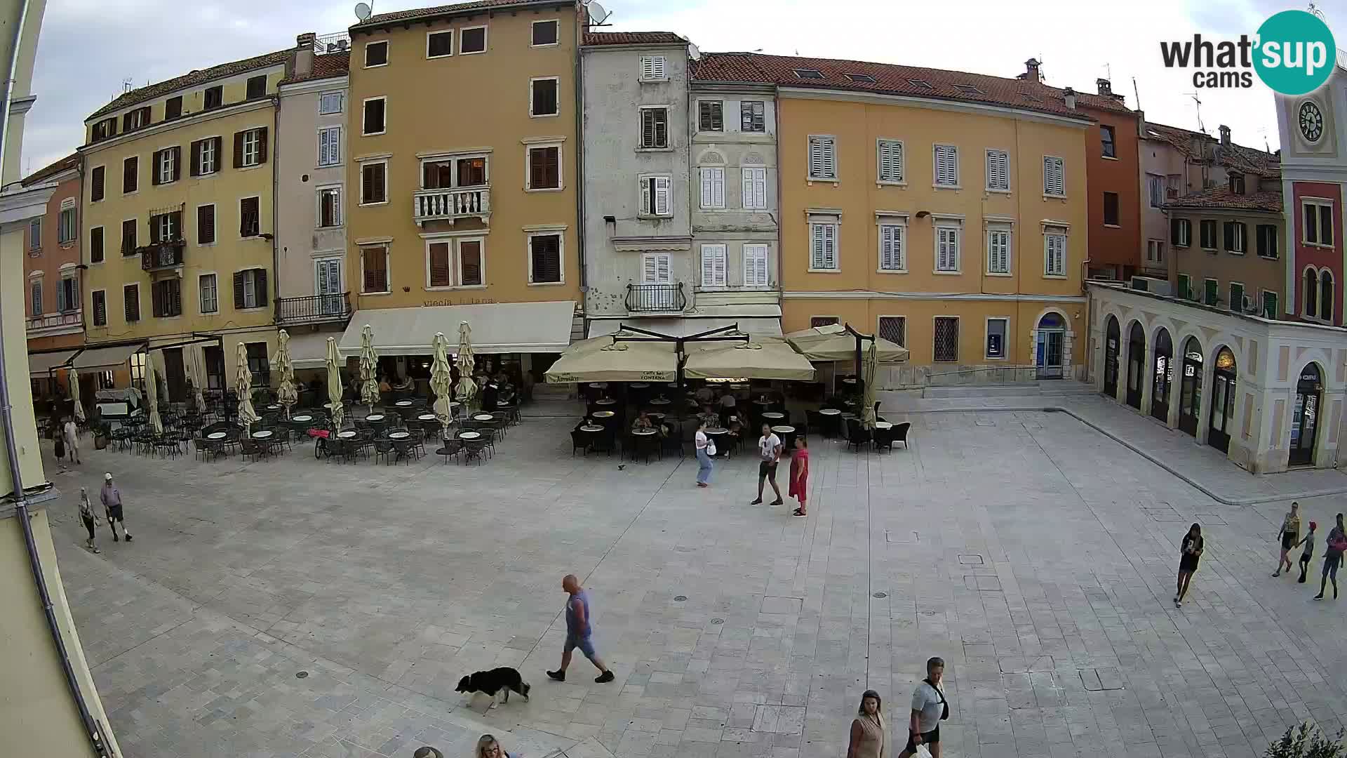 Spletna kamera Rovinj Center – Glavni trg