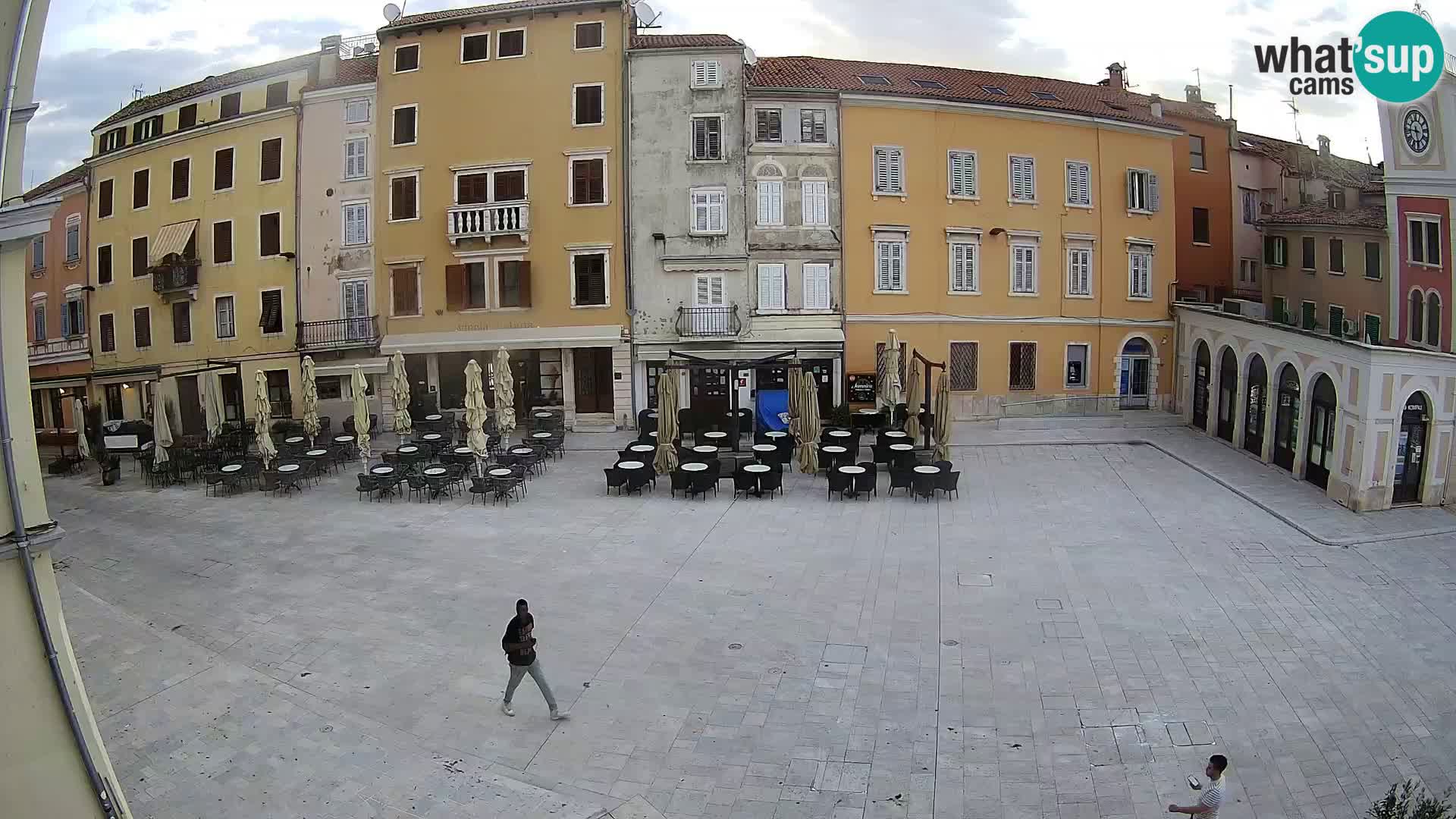 Webcam Rovinj Zentrum – Hauptplatz in Echtzeit