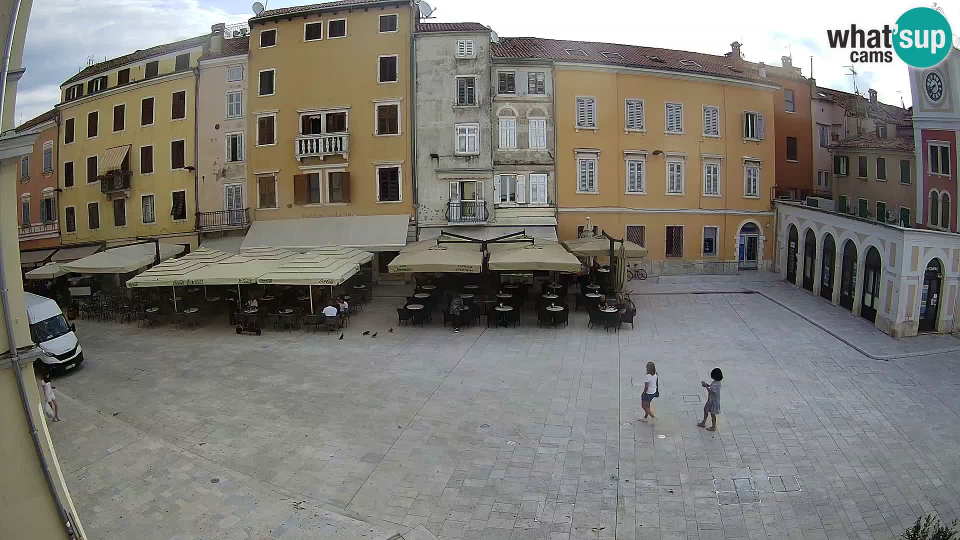 Webcam Rovinj Centre – Place Principale