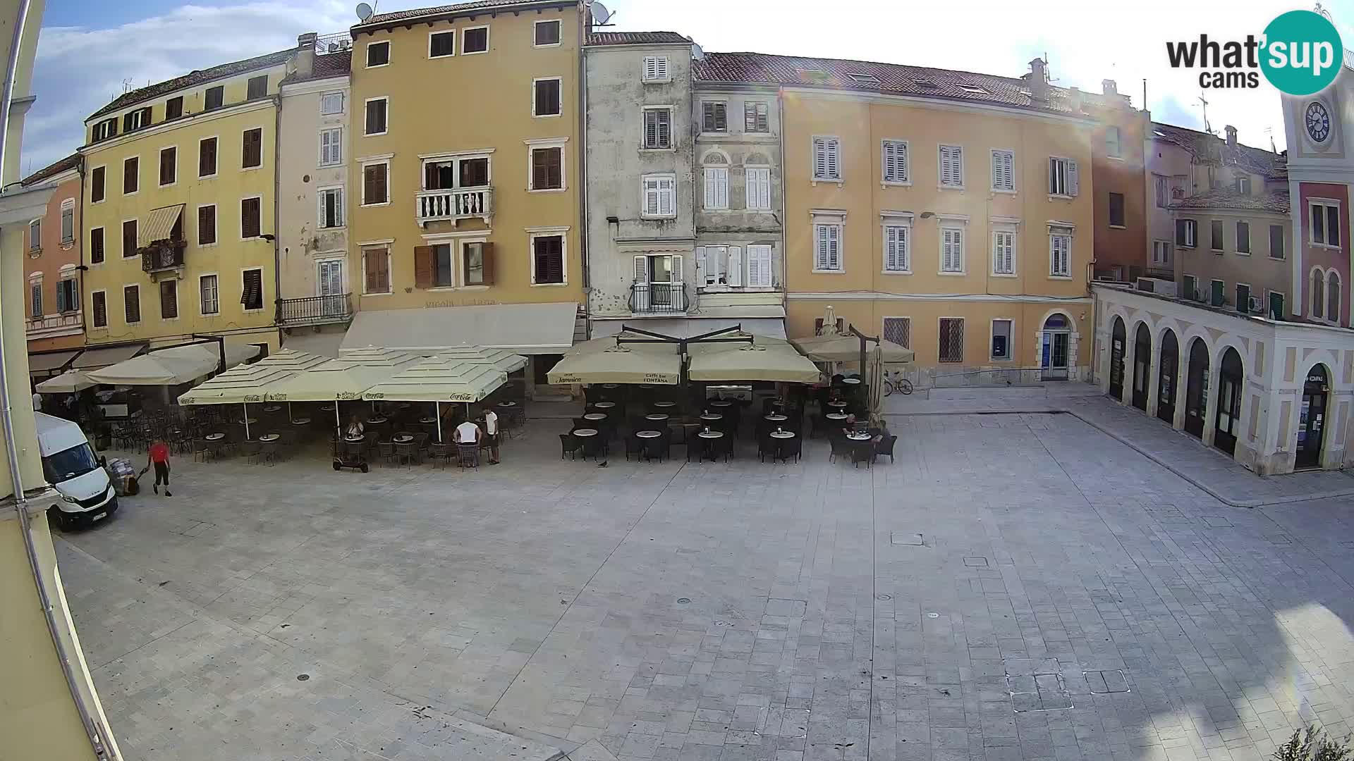 Webcam Rovinj Centar – glavni trg
