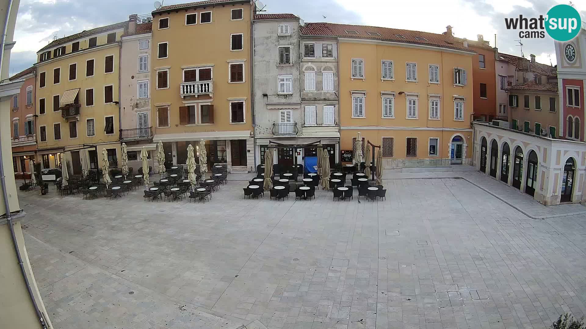 Webcam Rovinj Center – Plaza Principal