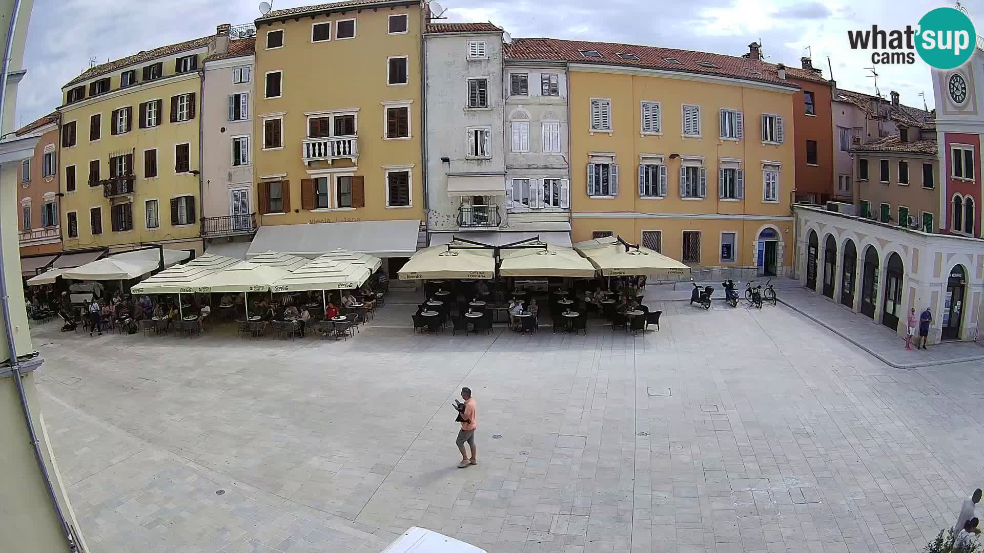 Webcam Rovinj Centar – glavni trg