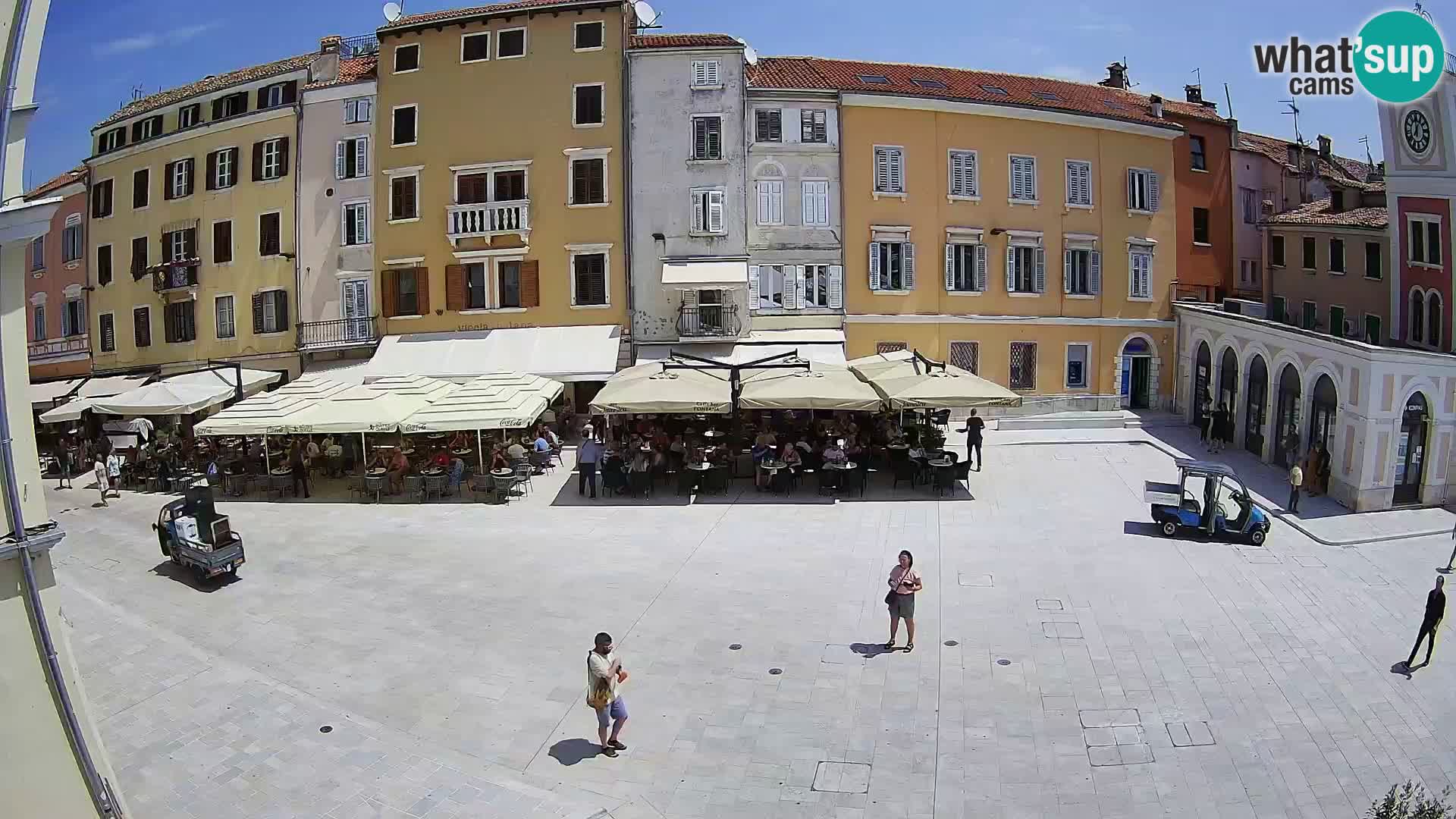 Webcam Rovinj Centre – Place Principale