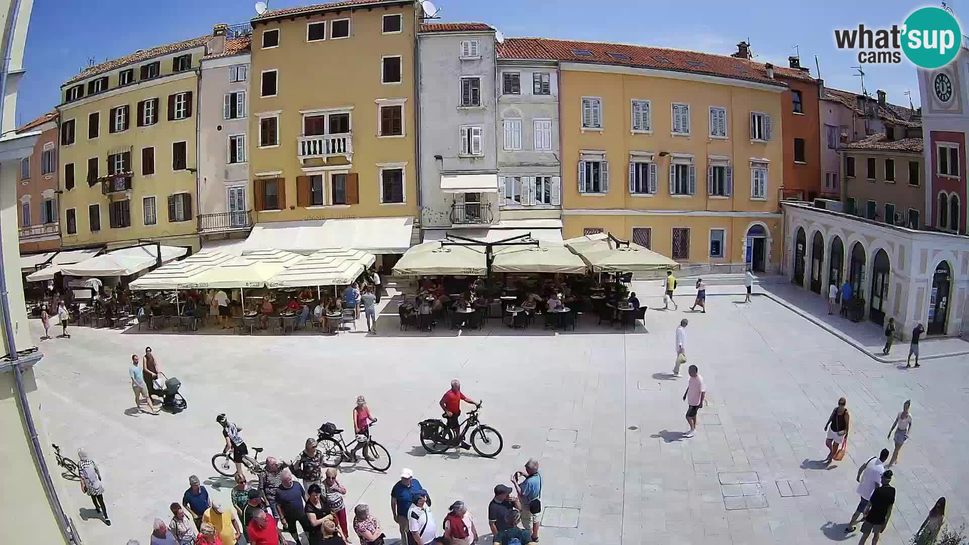 Webcam Rovinj Center – Plaza Principal