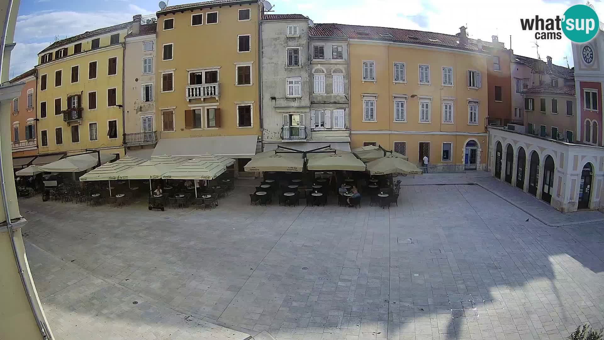 Webcam Rovinj Center – Plaza Principal