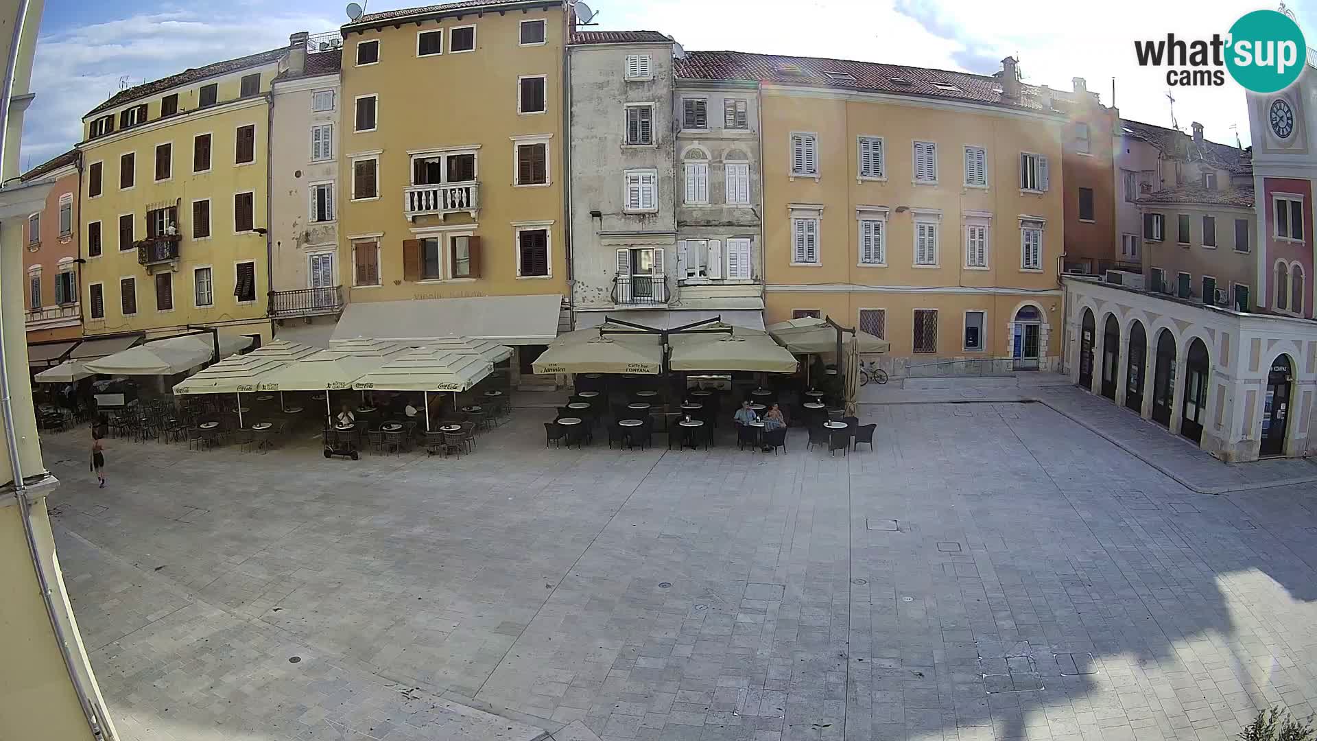 Webcam Rovinj Center – Plaza Principal