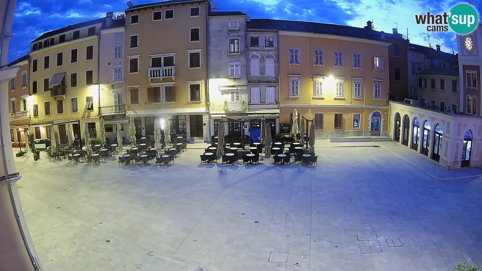 Webcam Rovinj Center – Plaza Principal