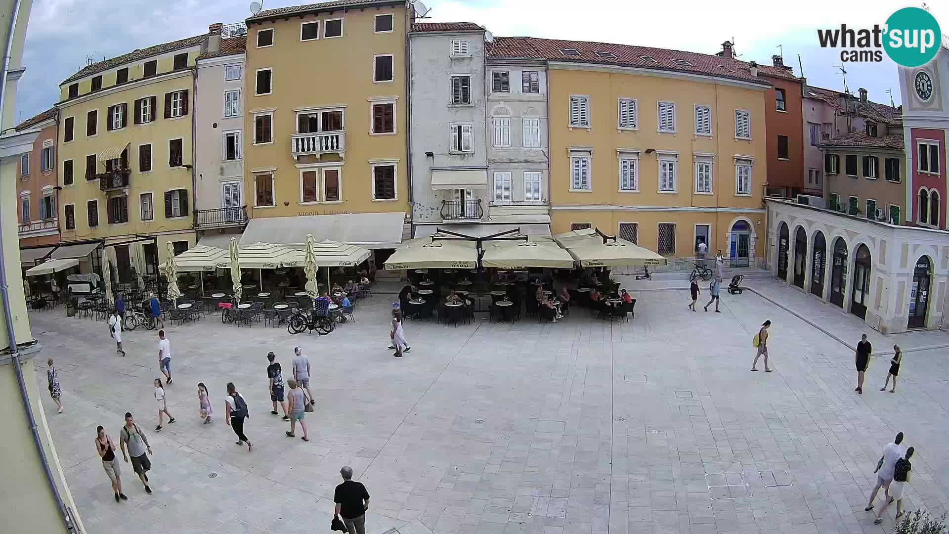 Webcam Rovinj Centre – Place Principale