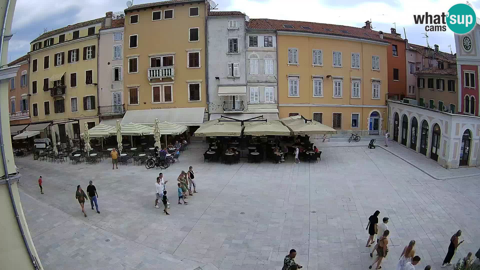 Webcam Rovinj Centar – glavni trg