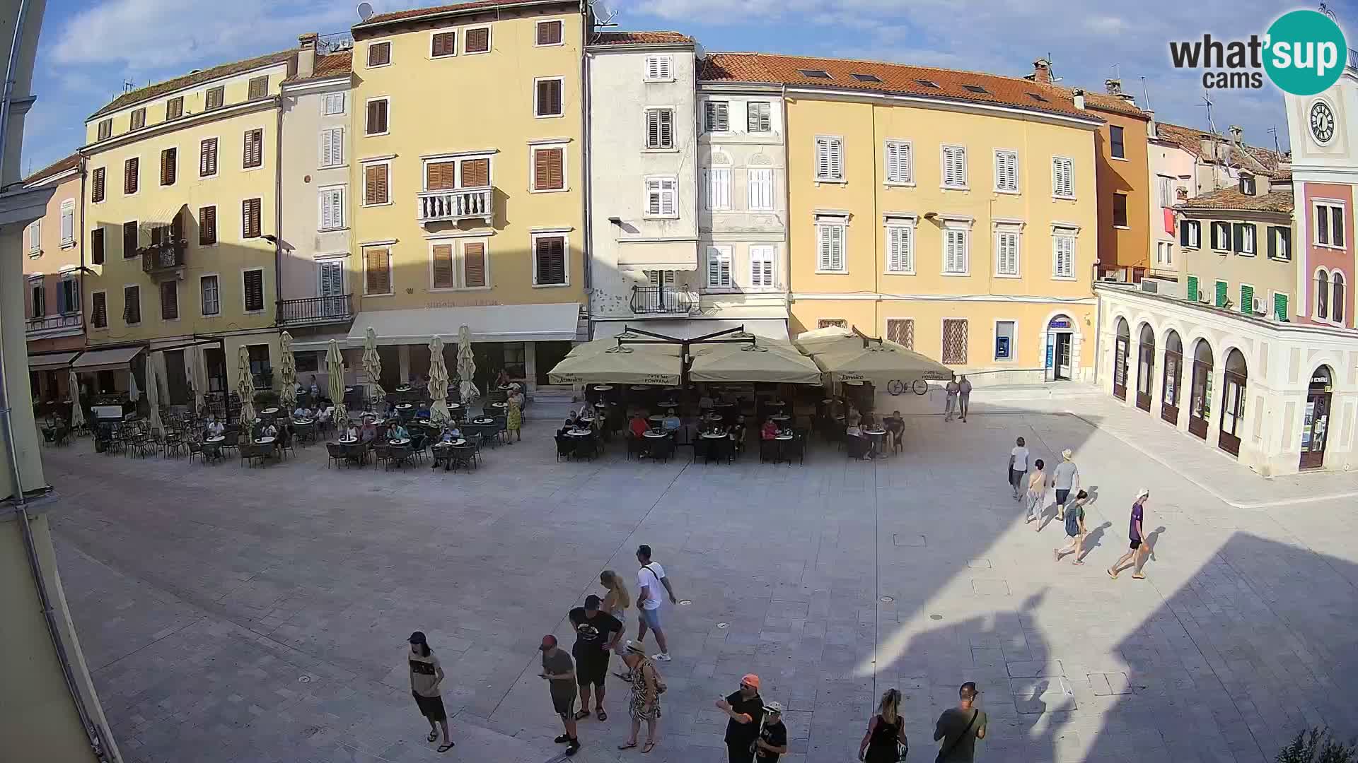 Webcam Rovinj Centre – Place Principale