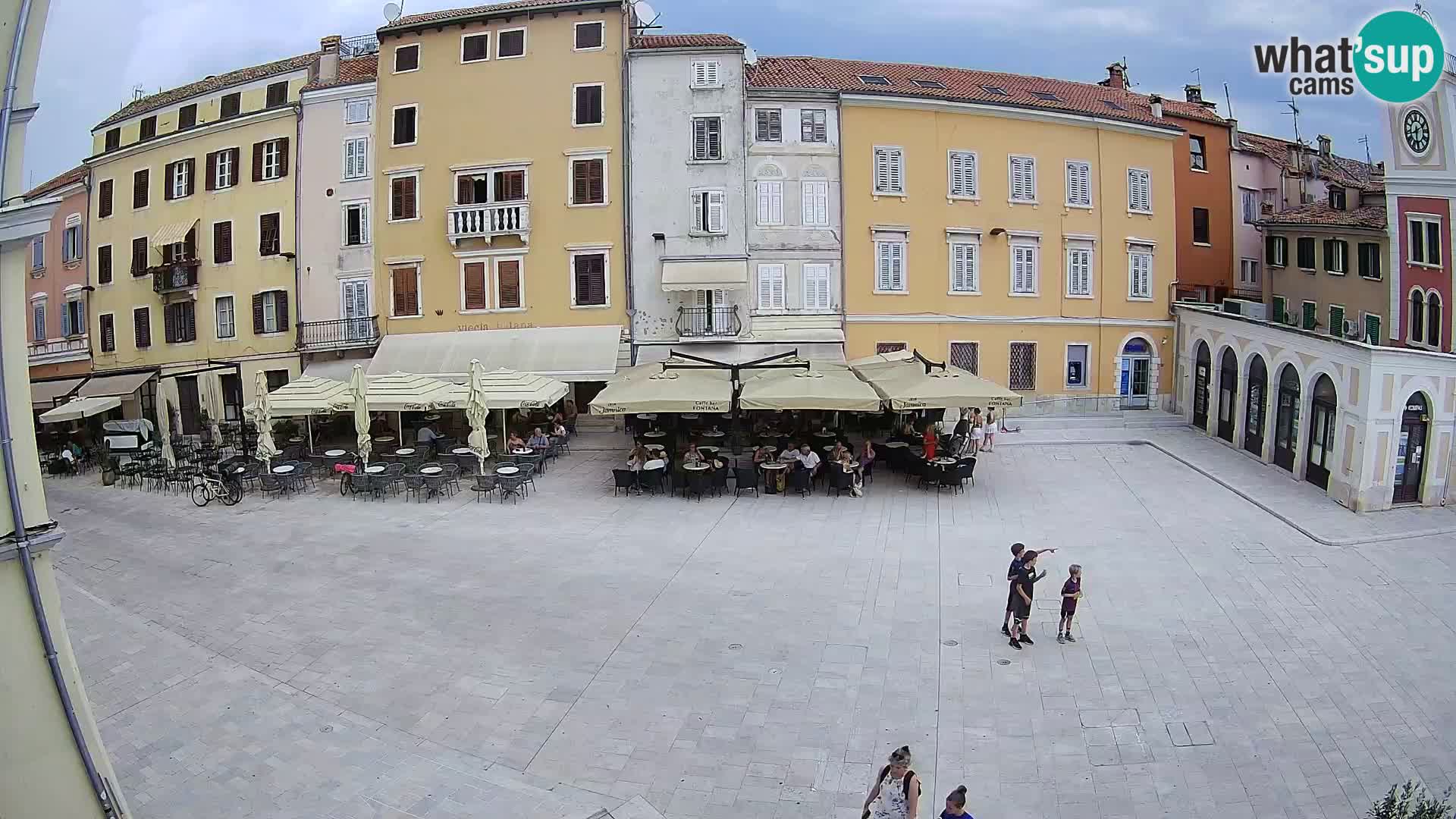 Webcam Rovinj Centre – Place Principale