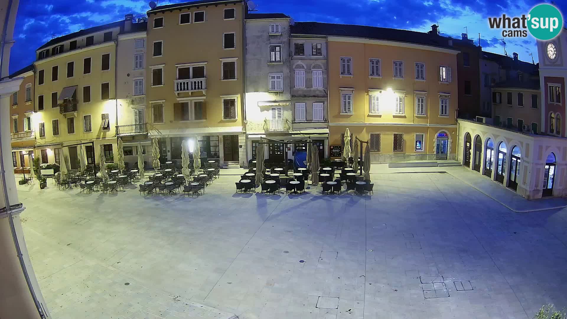 Webcam Rovinj Zentrum – Hauptplatz in Echtzeit