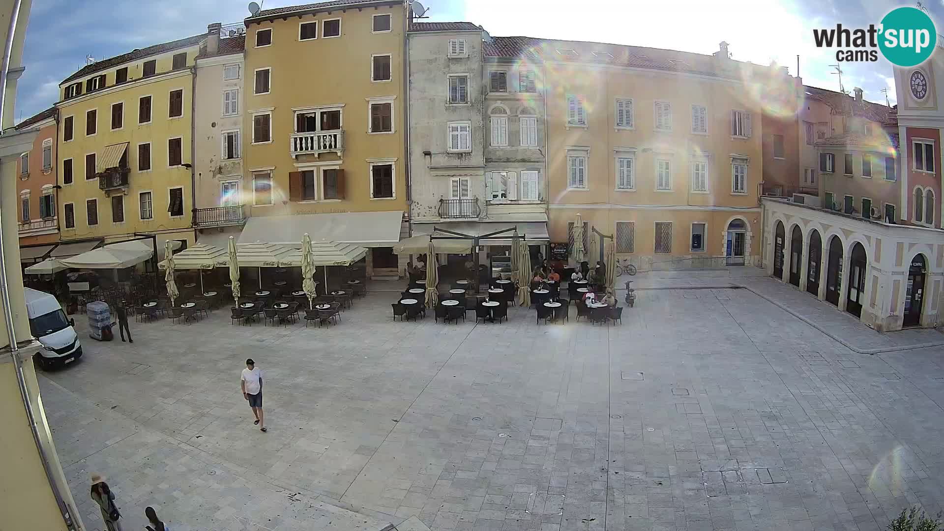 Webcam Rovinj Center – Plaza Principal