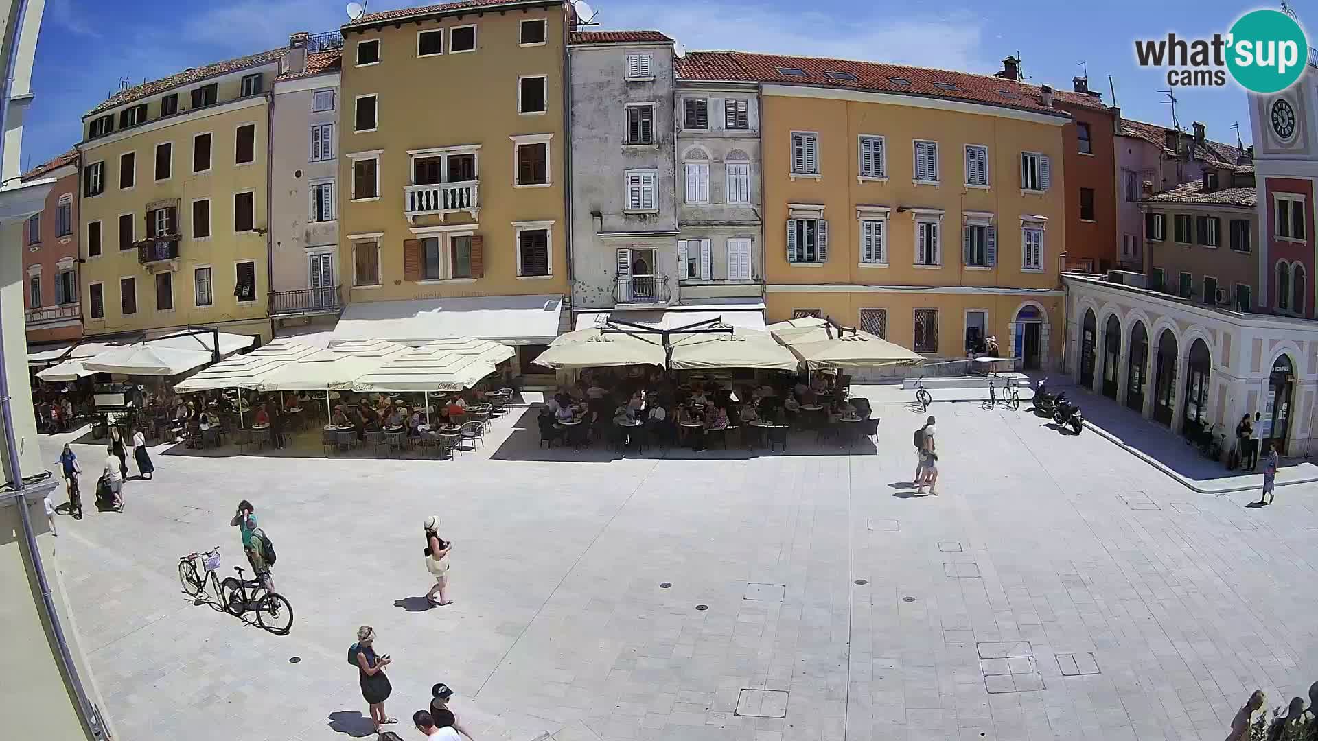 Rovinj Center Webcam – Main Square