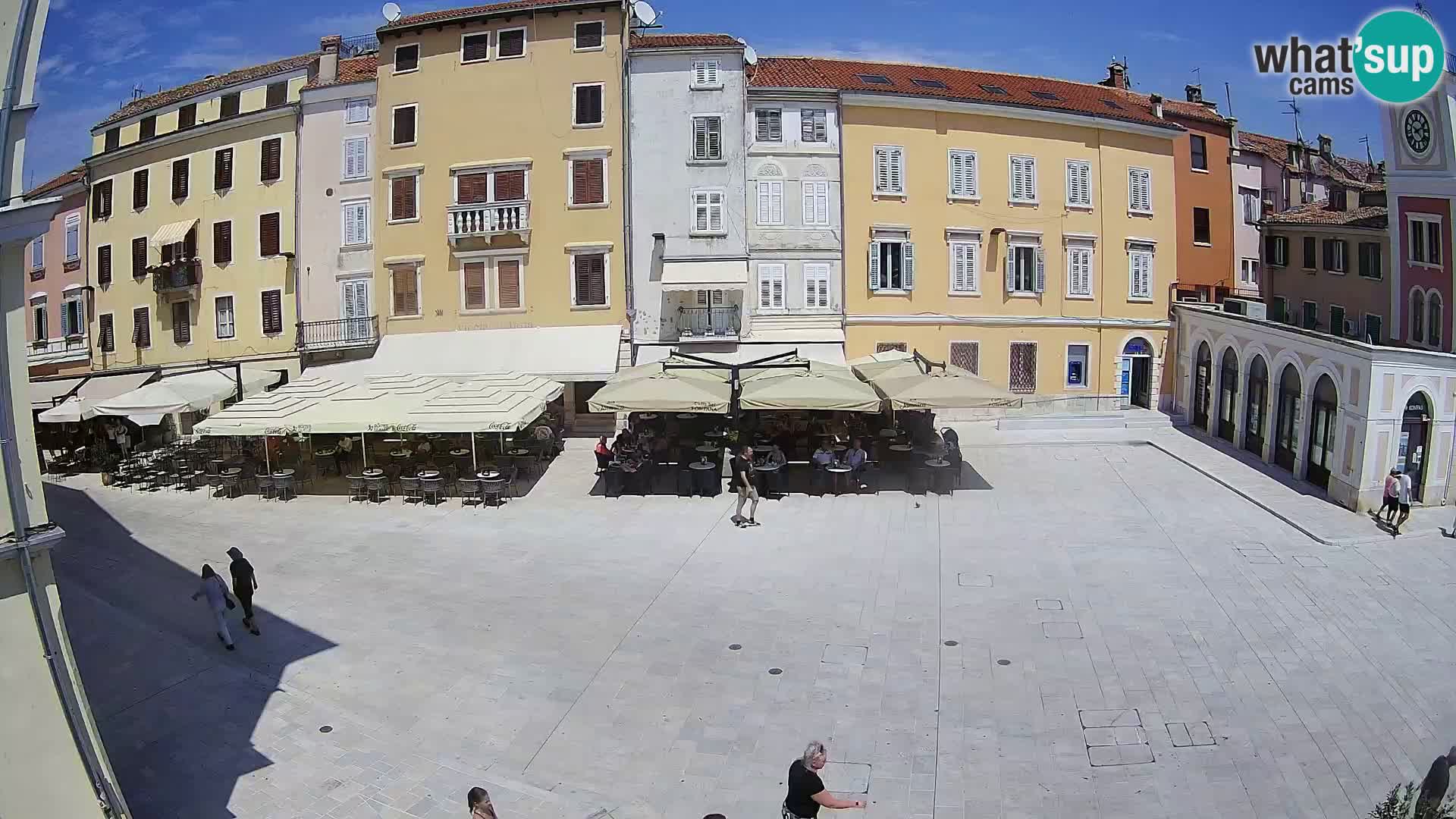 Rovinj Center Webcam – Main Square