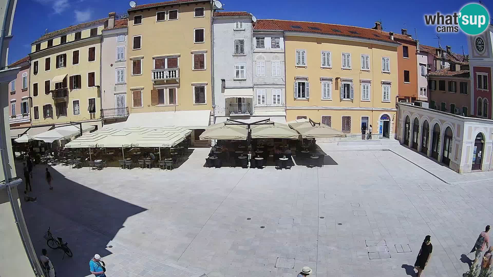 Spletna kamera Rovinj Center – Glavni trg