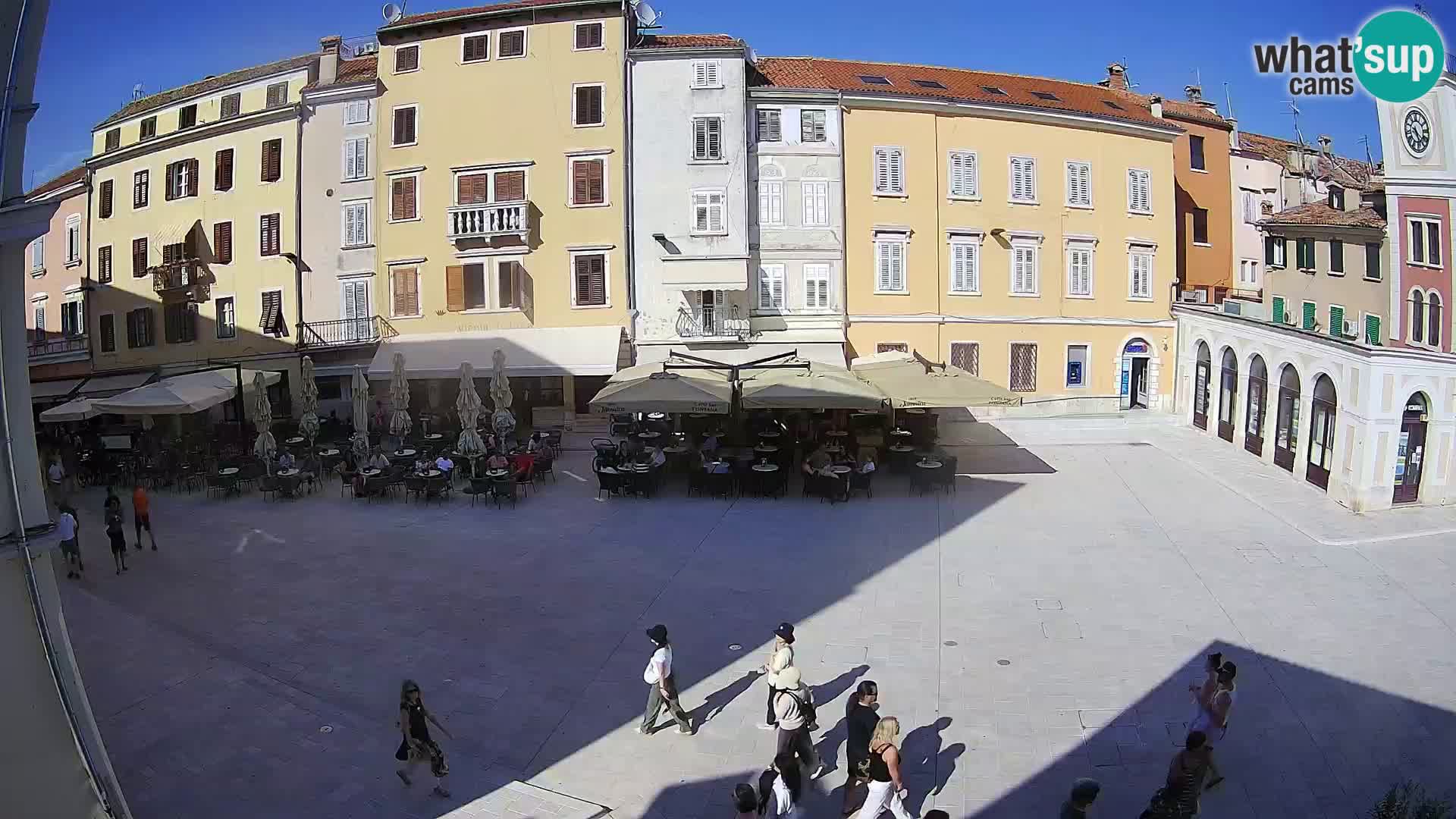 Webcam Rovinj Center – Plaza Principal