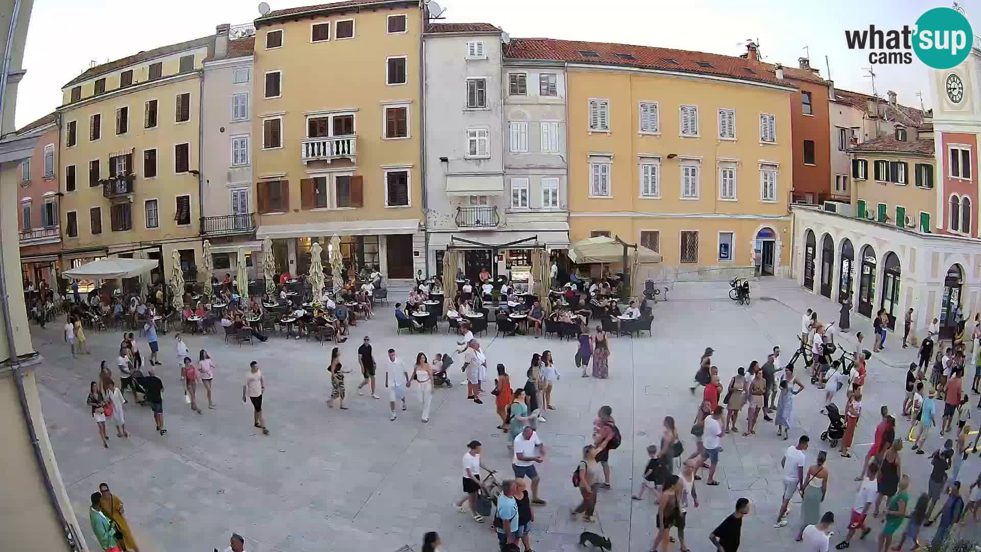 Rovinj Center Webcam – Main Square