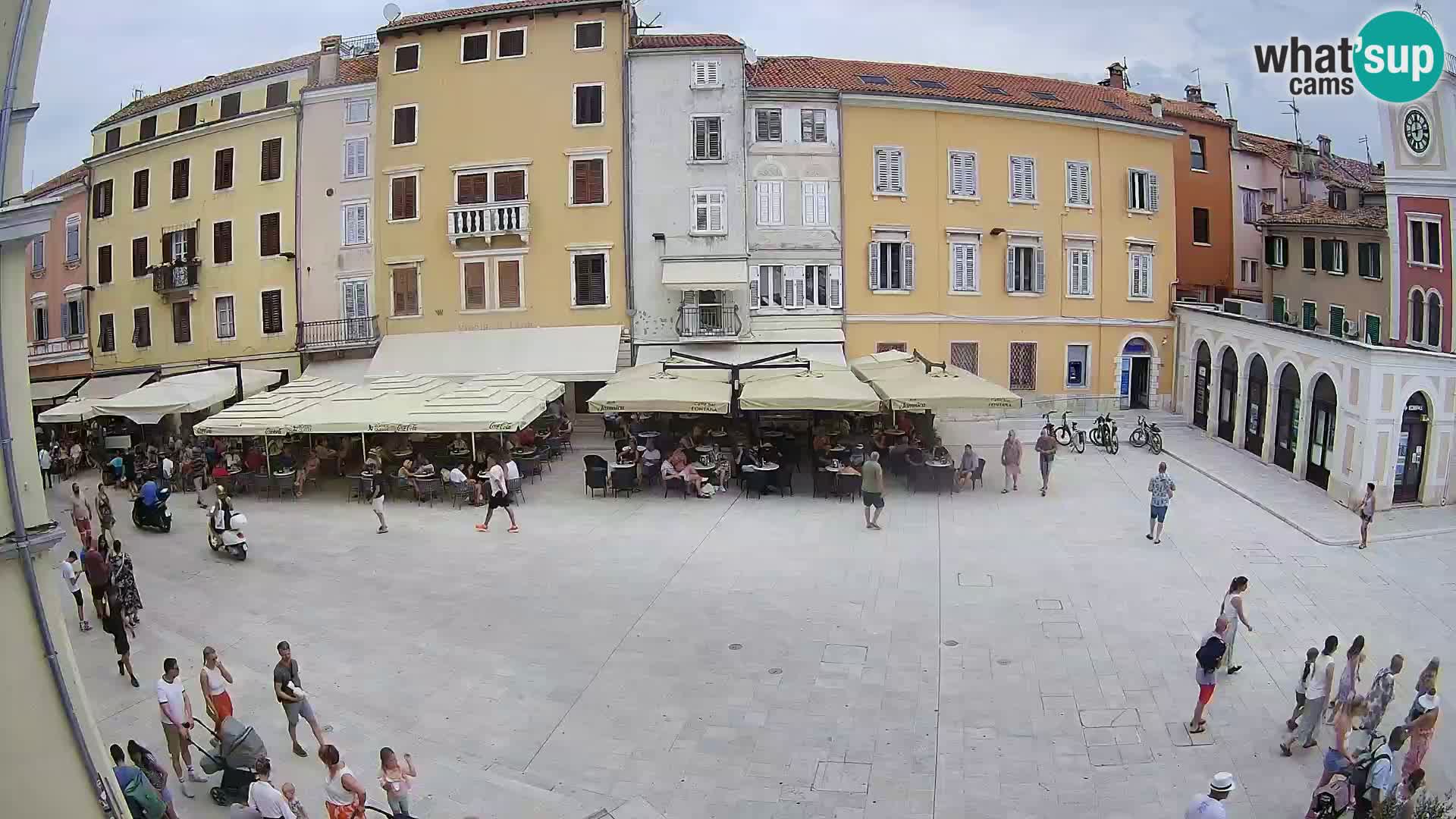 Webcam Rovinj Centre – Place Principale