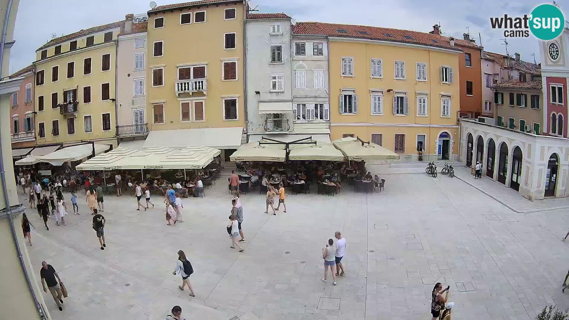 Rovinj Center Webcam – Main Square