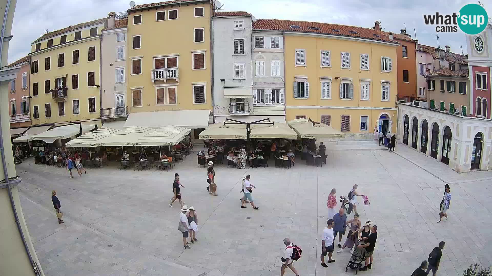 Webcam Rovinj Centre – Place Principale