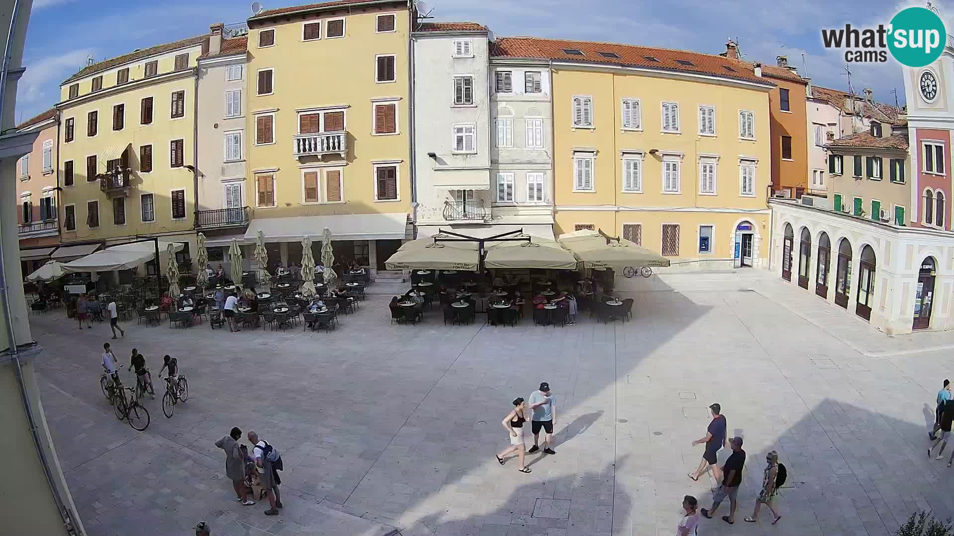 Webcam Rovinj Center – Plaza Principal