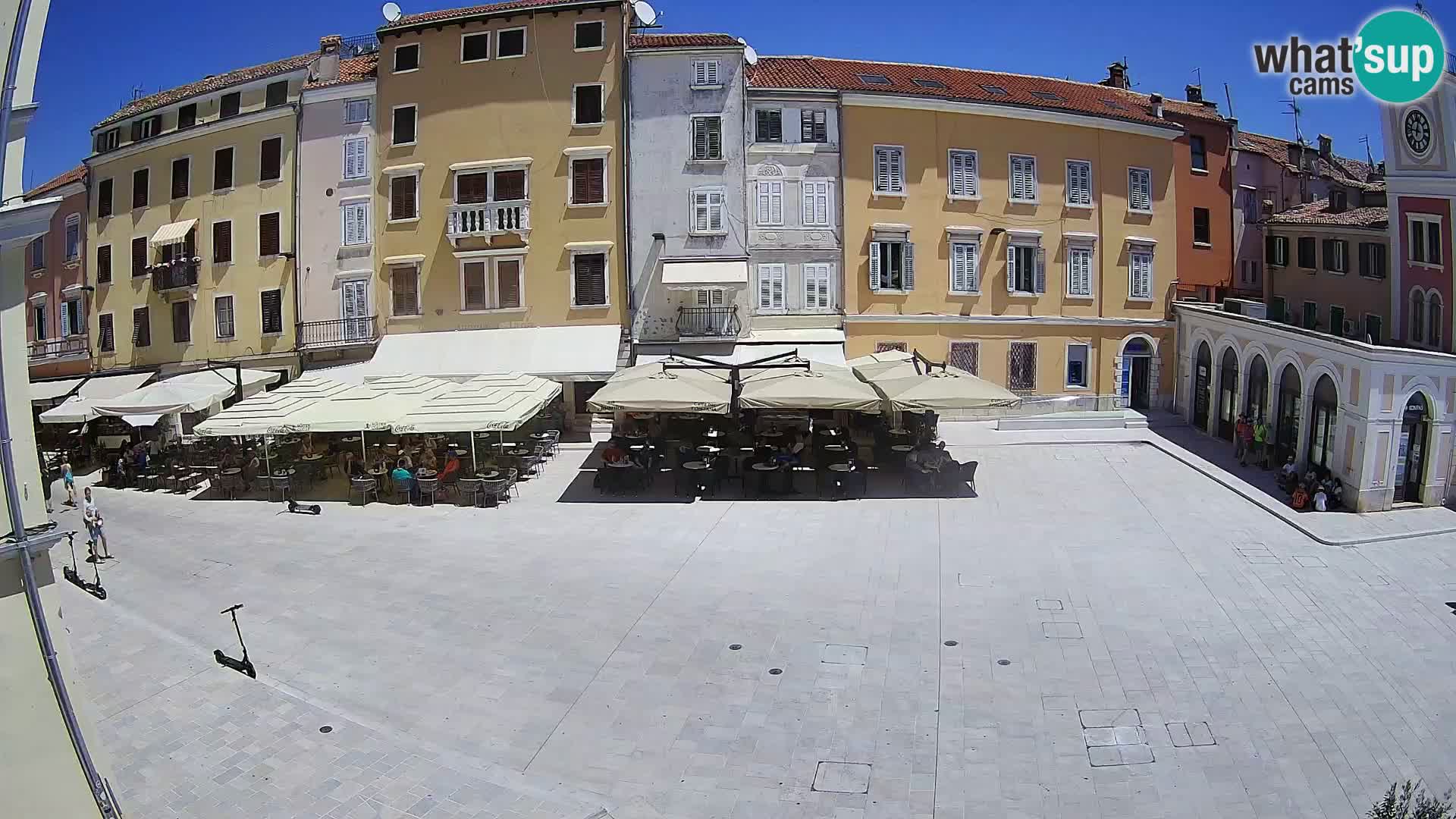 Webcam Rovinj Centre – Place Principale