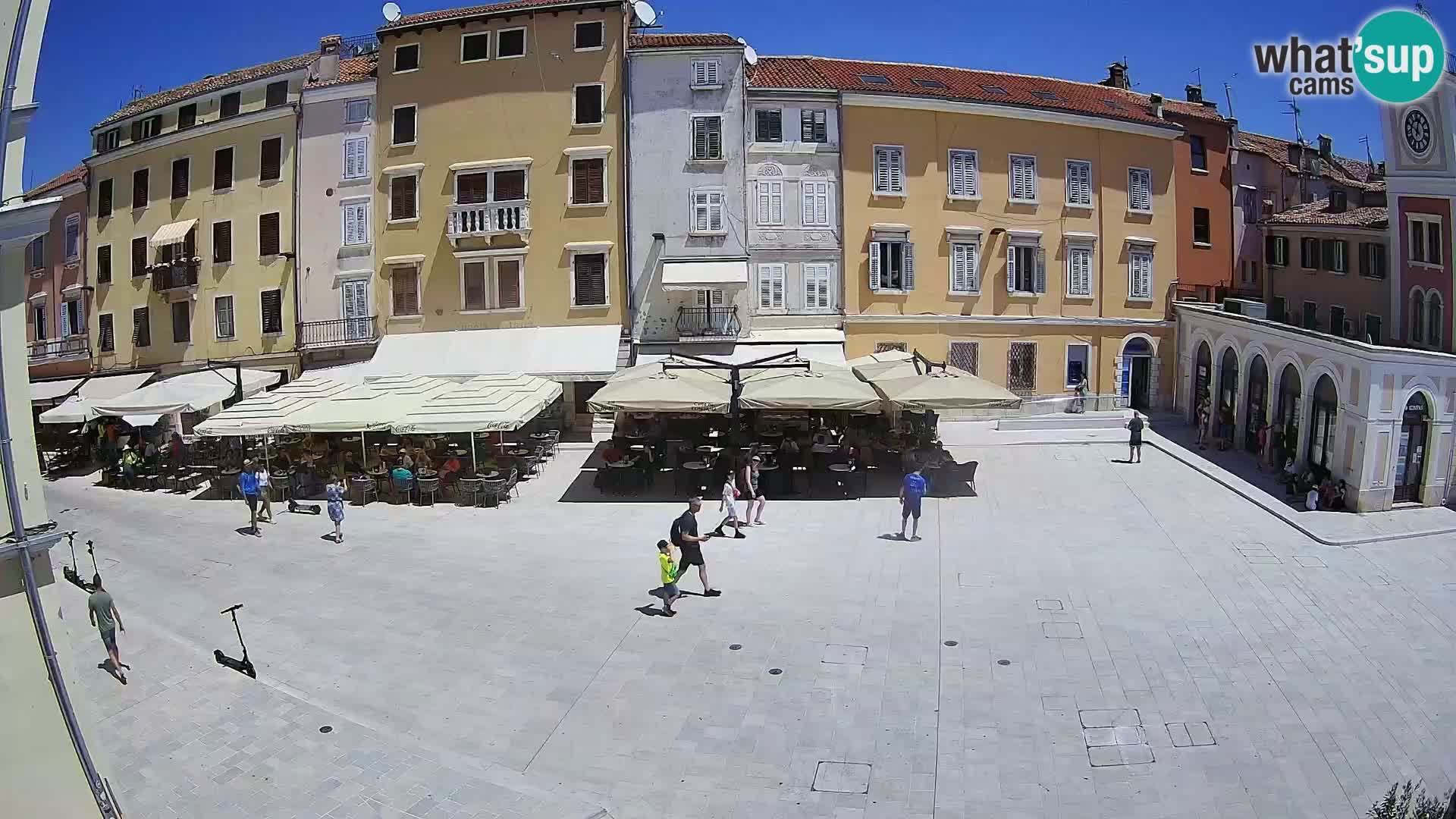 Webcam Rovinj Centre – Place Principale