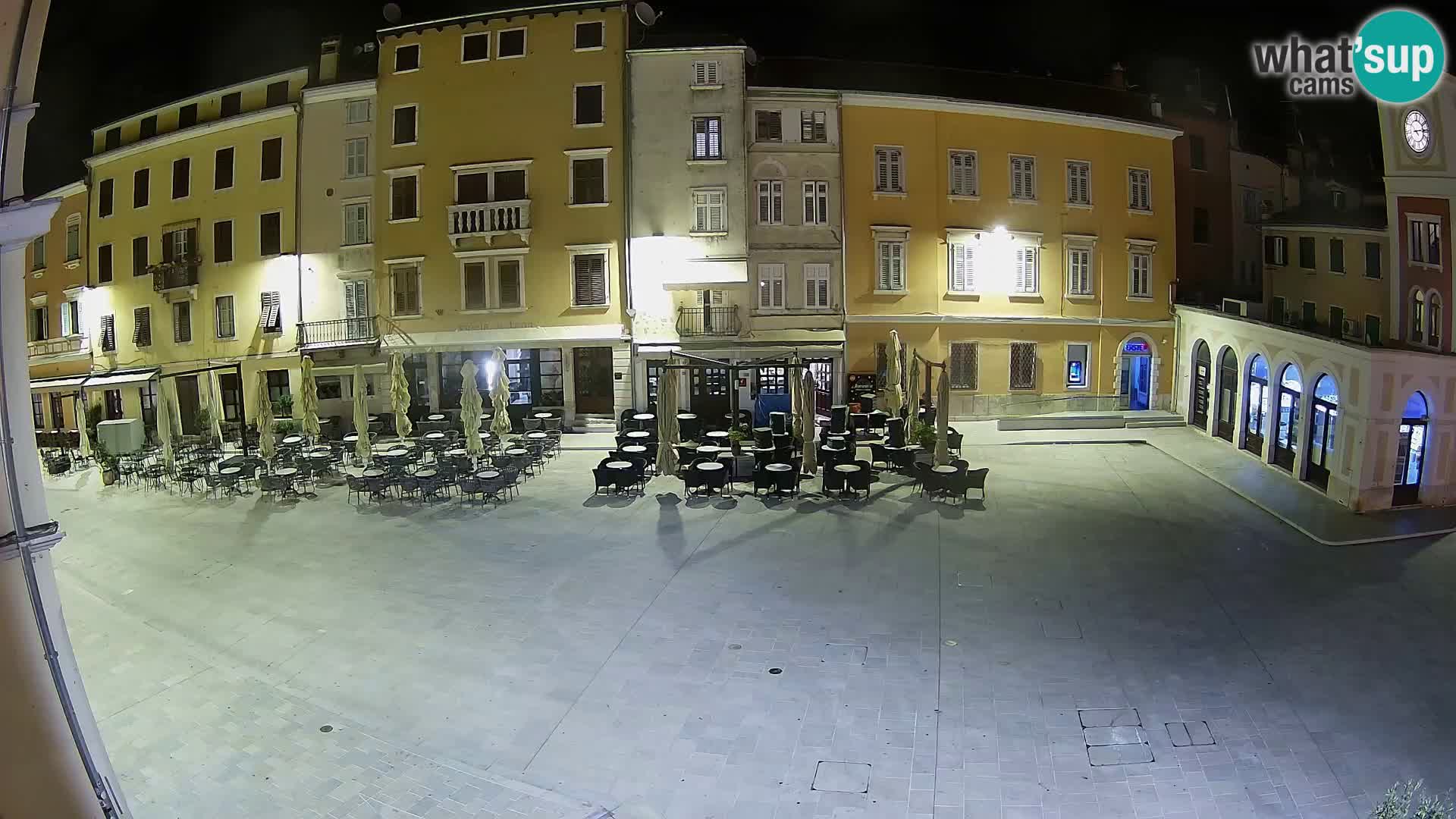 Webcam Rovinj Zentrum – Hauptplatz in Echtzeit
