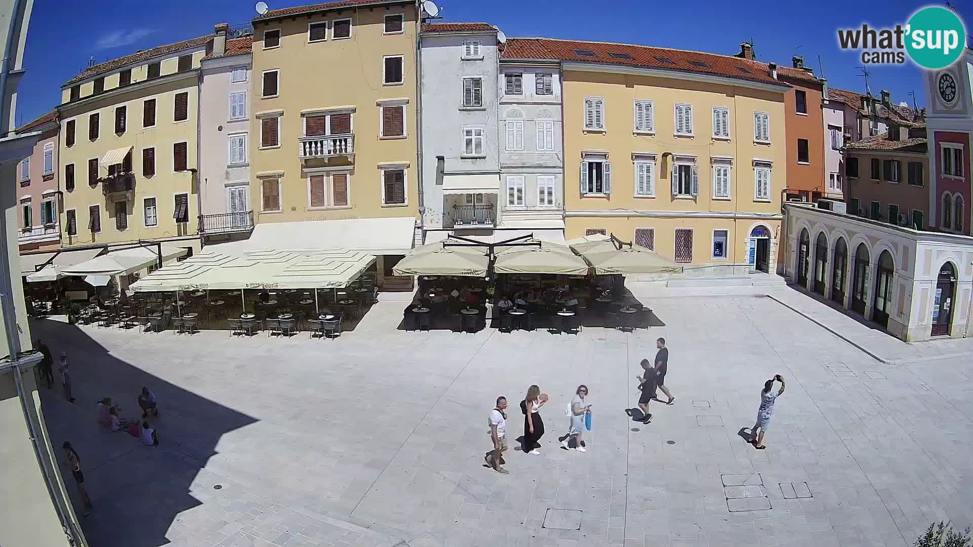 Webcam Rovinj Centar – glavni trg