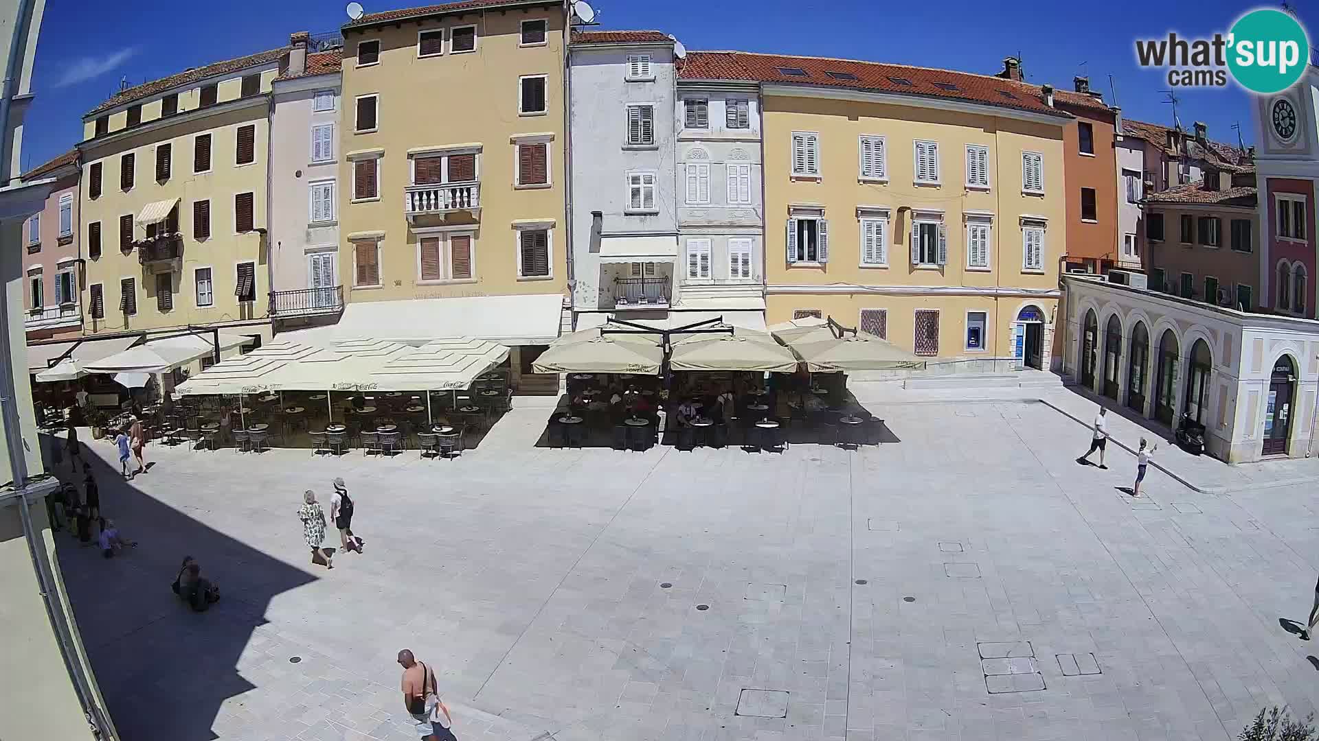 Spletna kamera Rovinj Center – Glavni trg