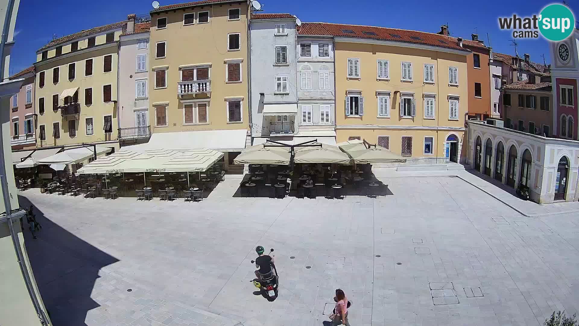 Webcam Rovinj Centre – Place Principale