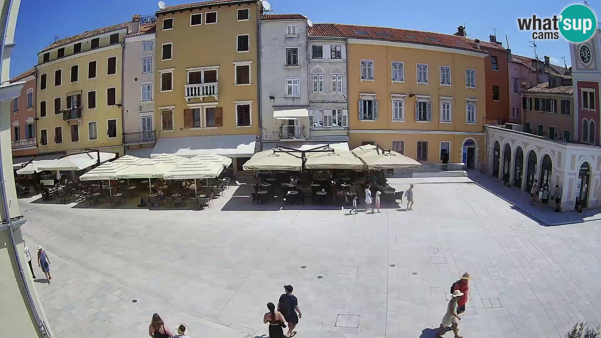 Webcam Rovinj Centar – glavni trg