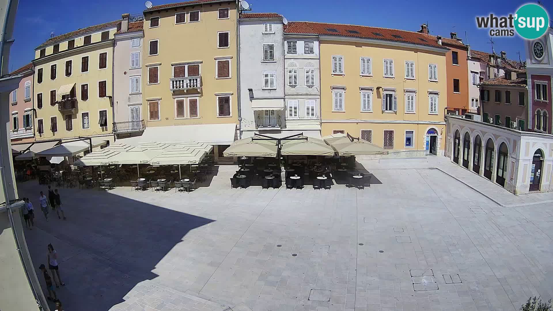Webcam Rovinj Center – Plaza Principal
