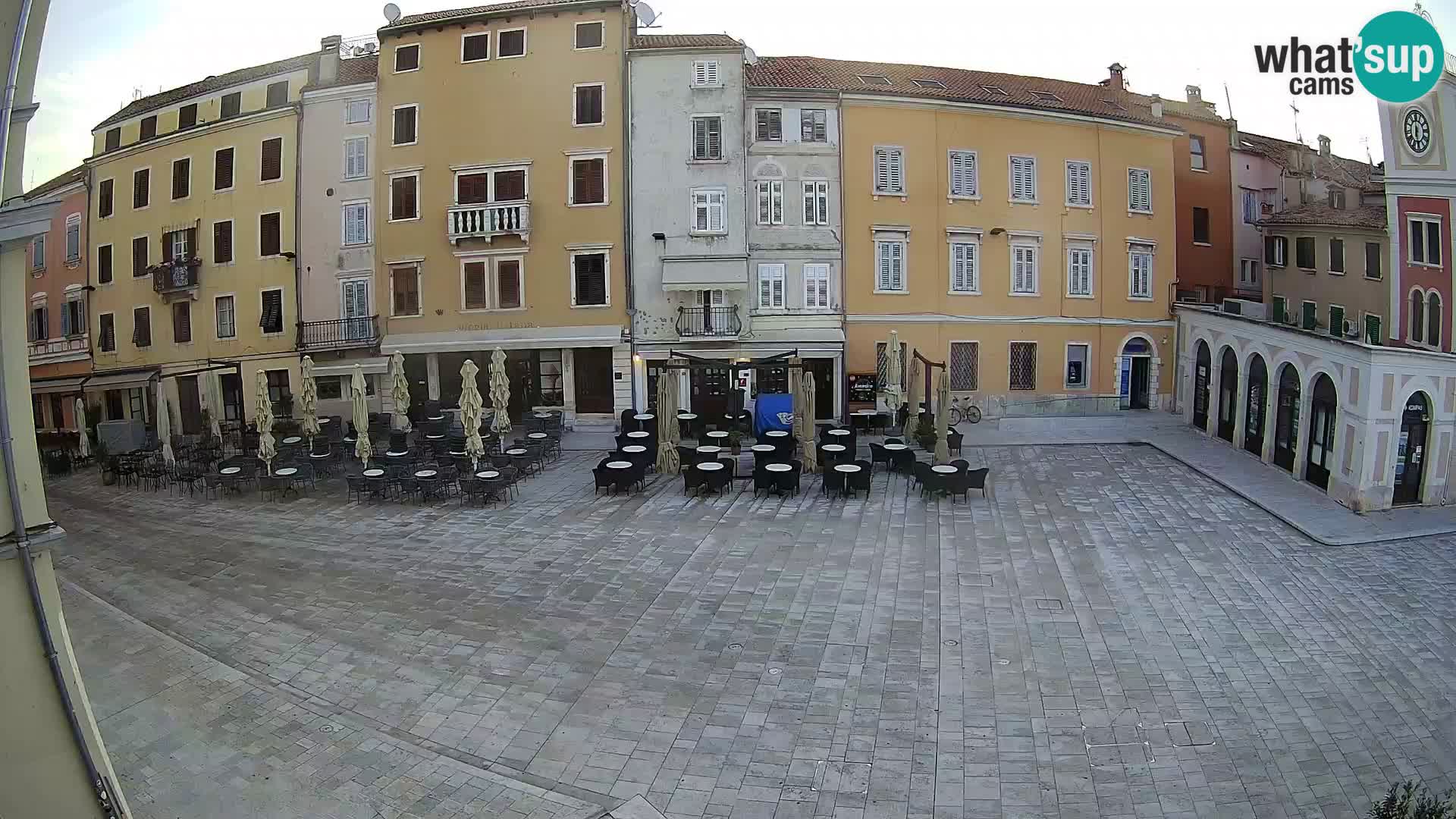 Webcam Rovinj Center – Plaza Principal