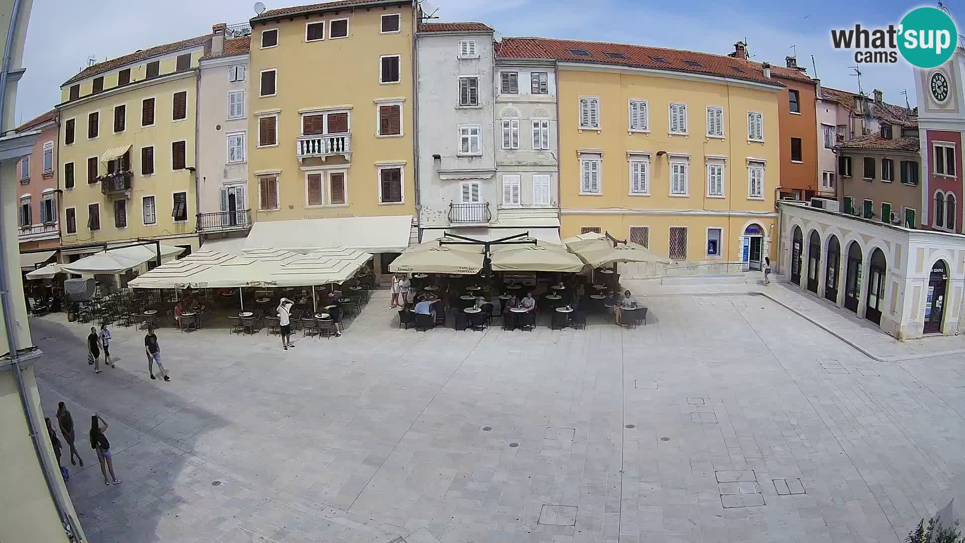 Spletna kamera Rovinj Center – Glavni trg