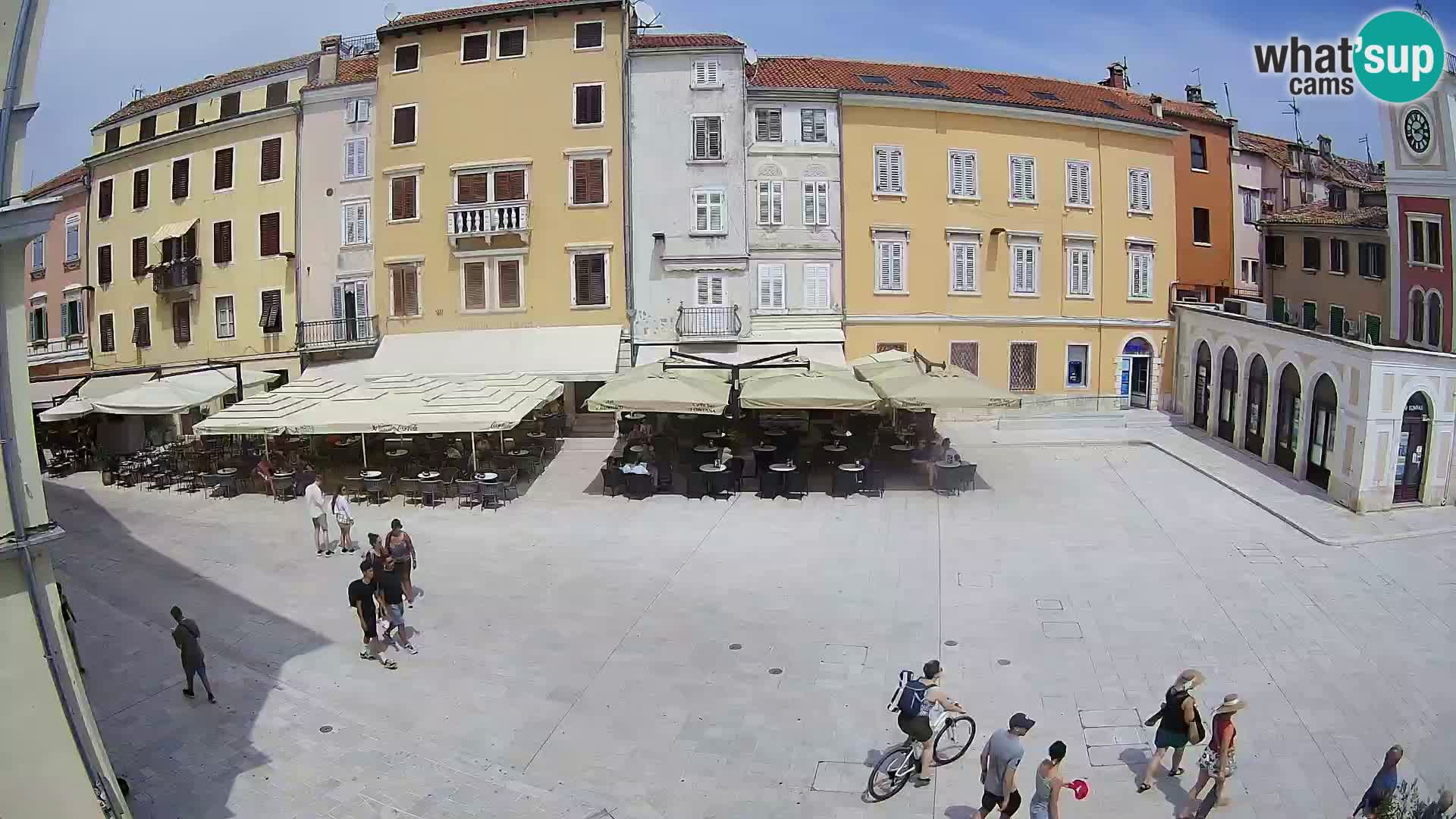 Webcam Rovinj Centre – Place Principale