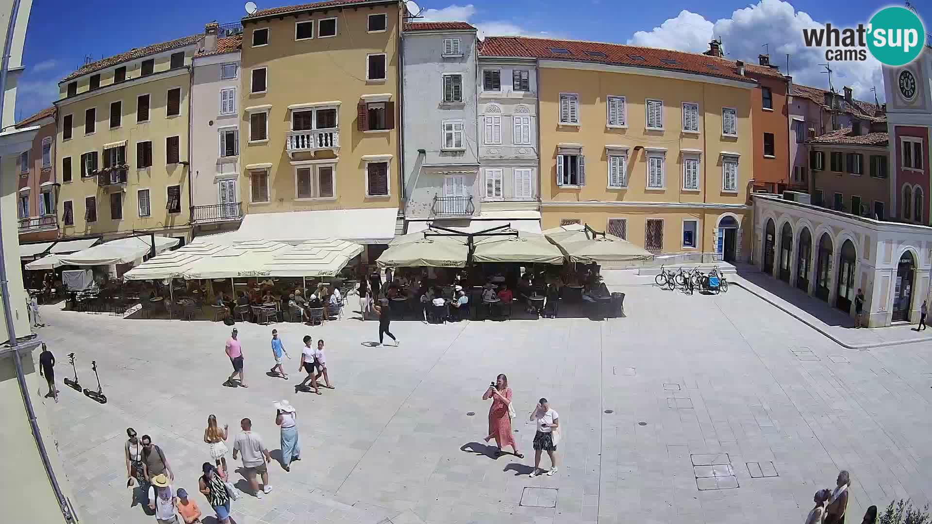 Webcam Rovinj Centar – glavni trg