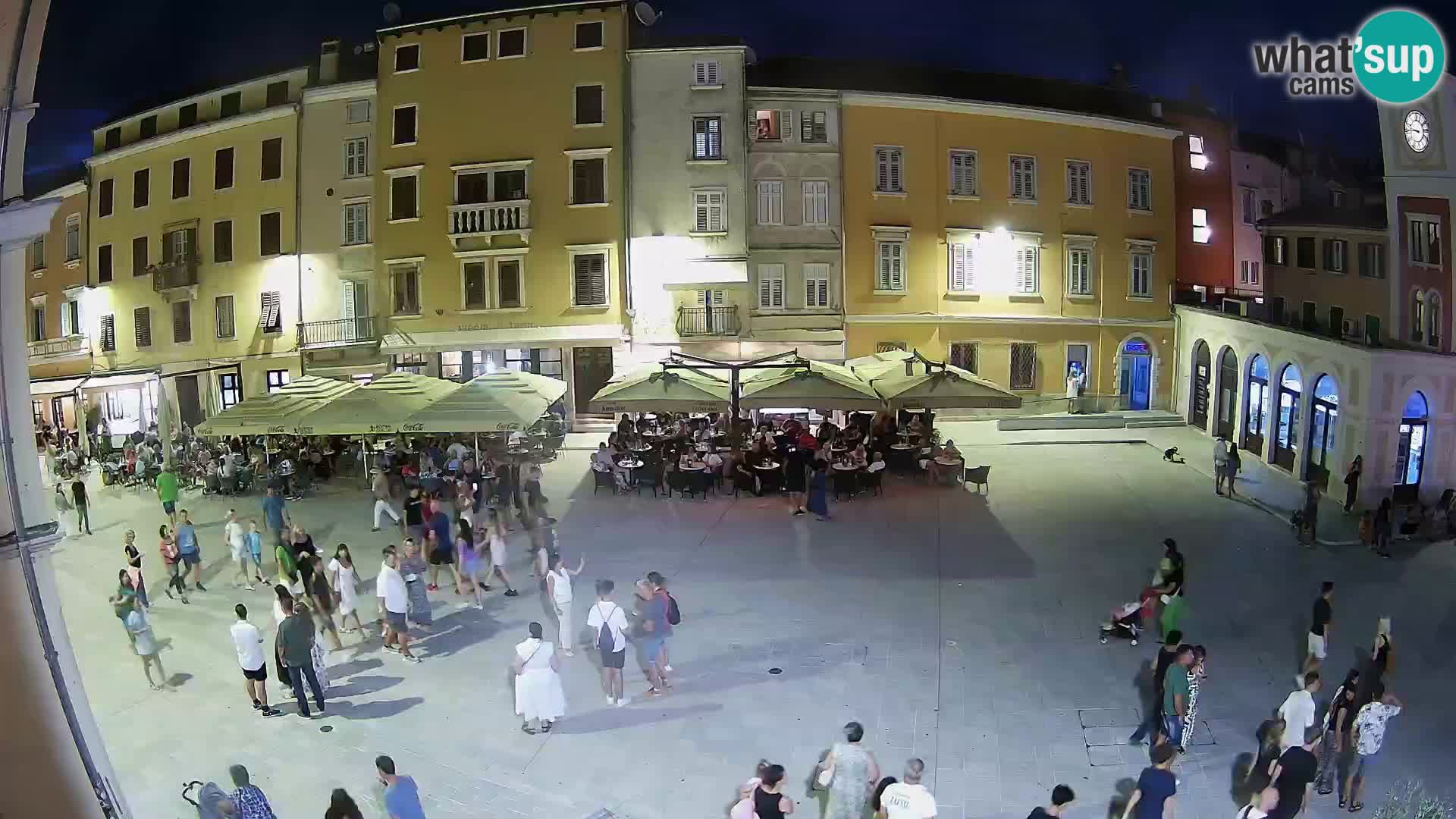 Webcam Rovinj Center – Plaza Principal