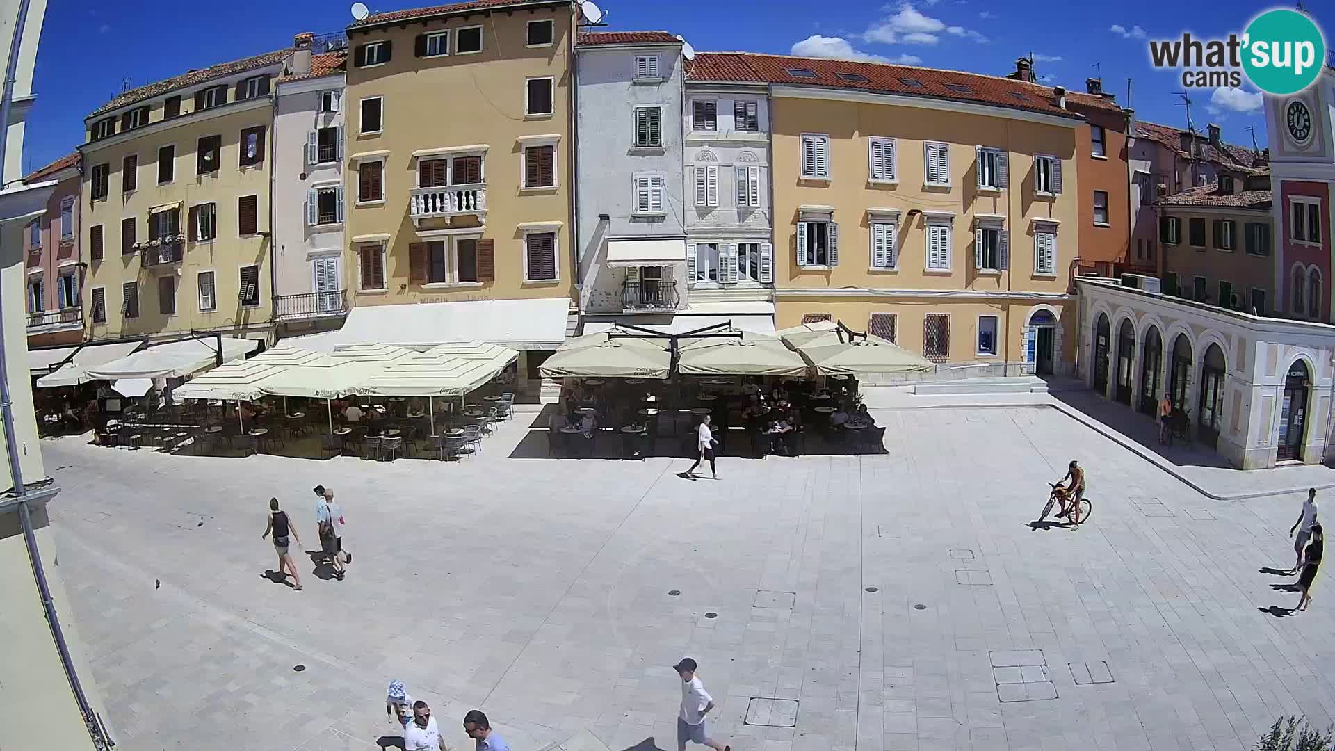 Rovinj Center Webcam – Main Square
