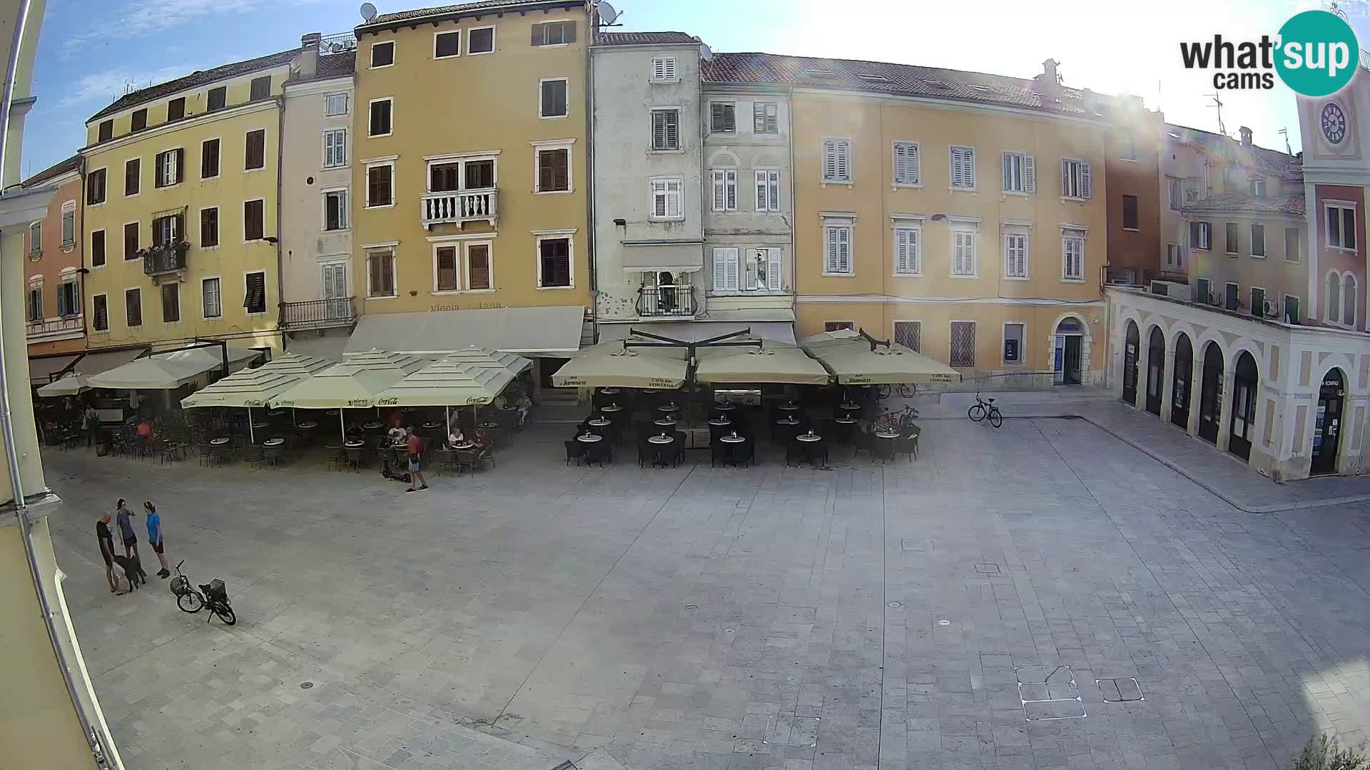 Webcam Rovinj Center – Plaza Principal