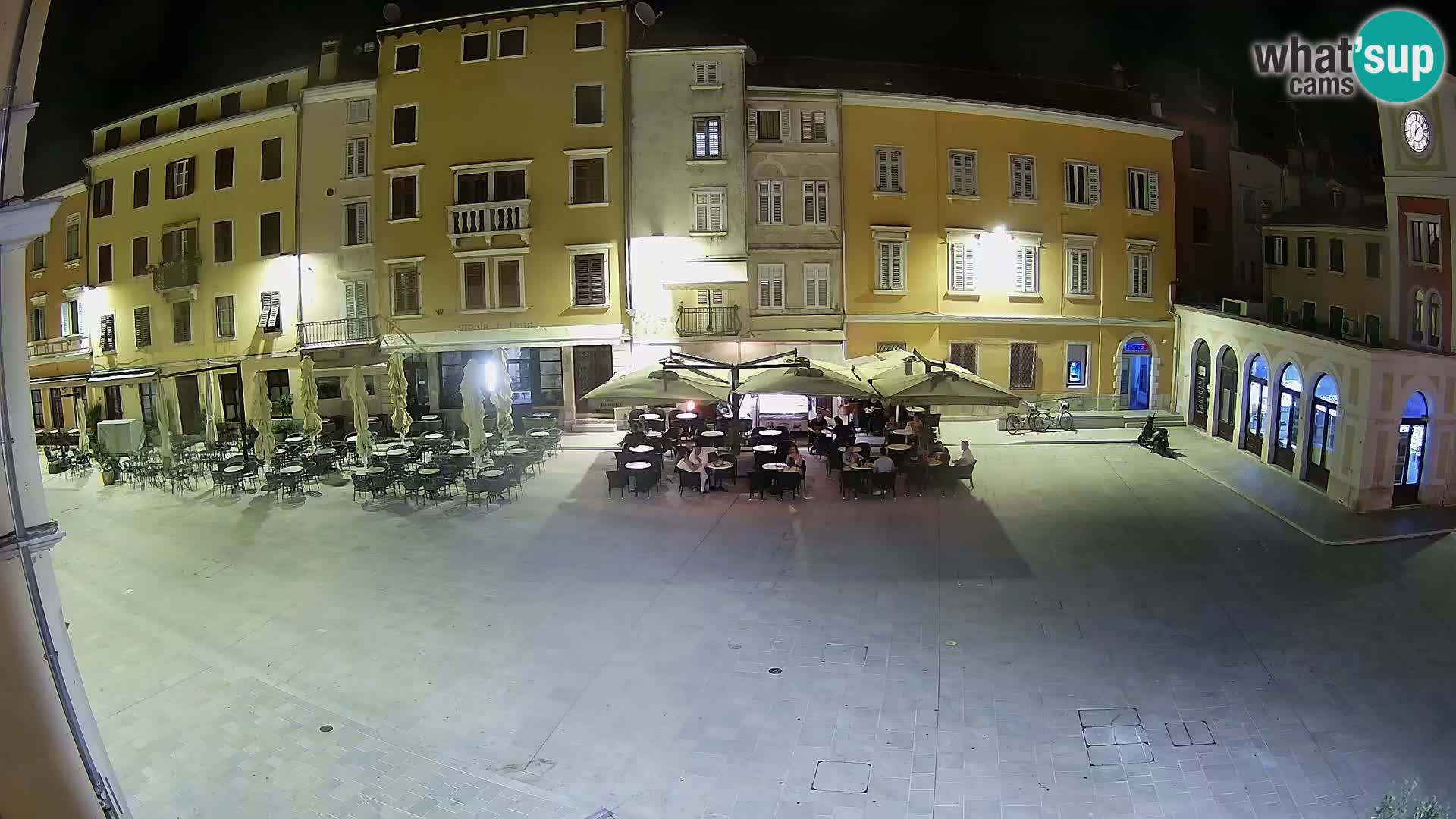 Webcam Rovinj Zentrum – Hauptplatz in Echtzeit