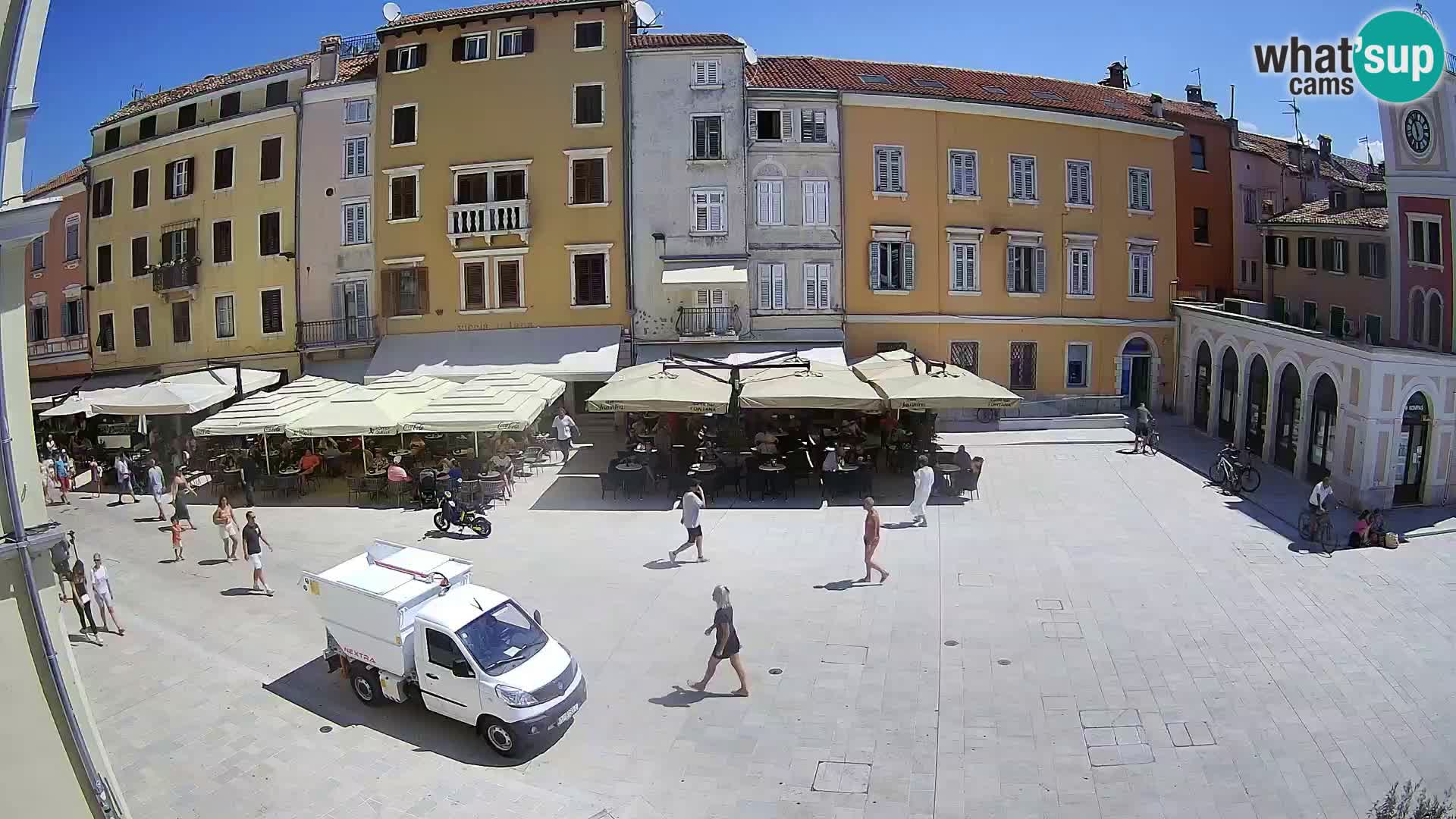 Webcam Rovinj Center – Plaza Principal