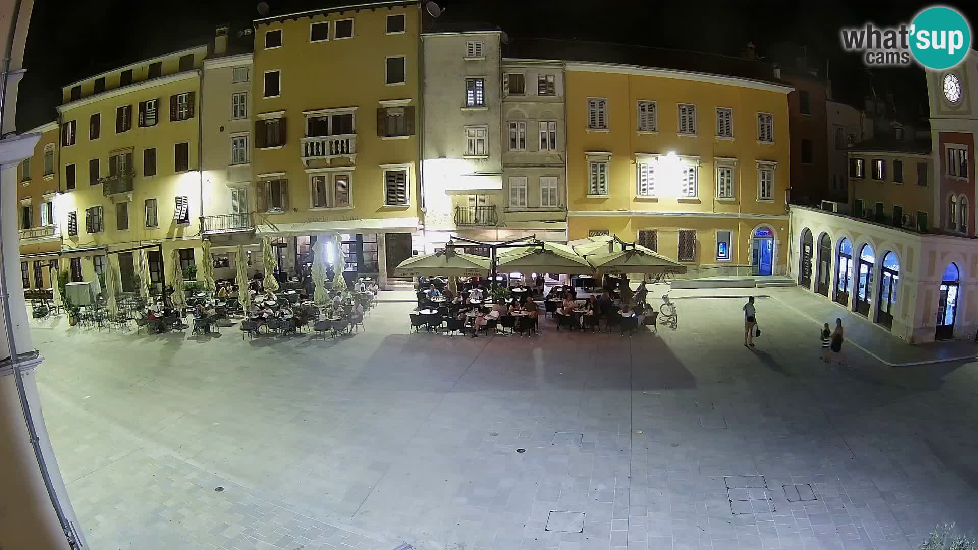 Webcam Rovinj Zentrum – Hauptplatz in Echtzeit
