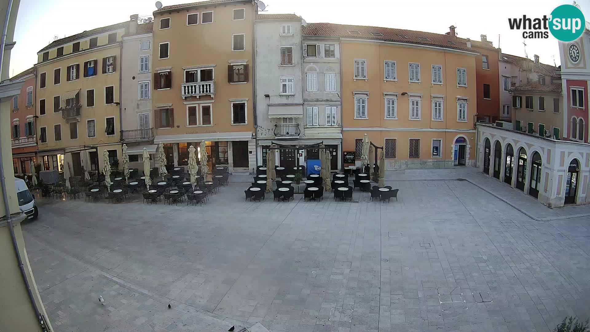 Webcam Rovinj Center – Plaza Principal